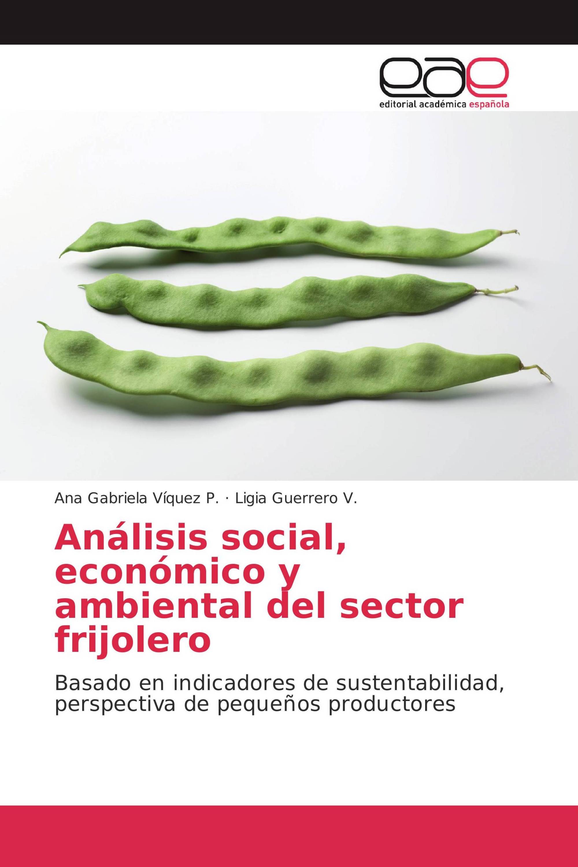 Análisis social, económico y ambiental del sector frijolero