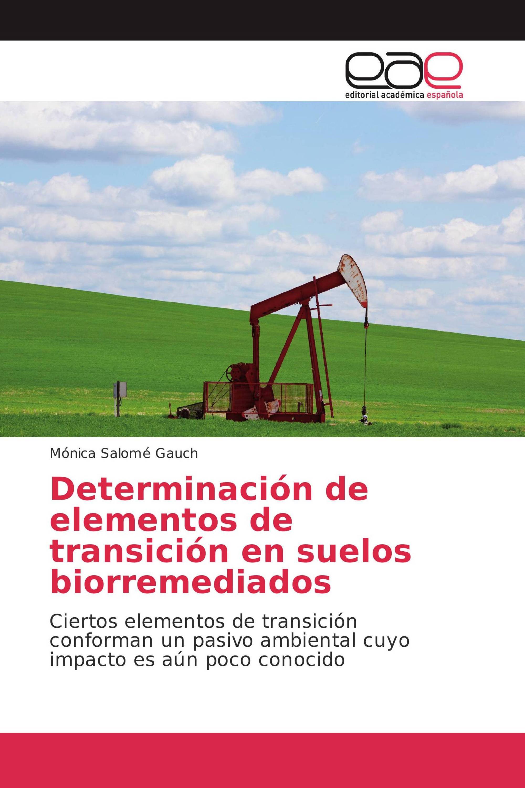 Determinación de elementos de transición en suelos biorremediados