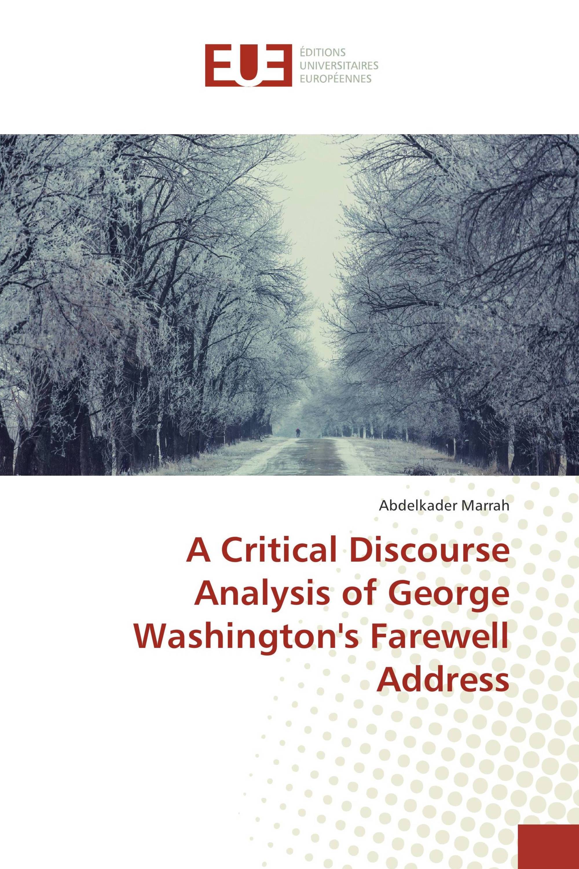 A Critical Discourse Analysis of George Washington's Farewell Address