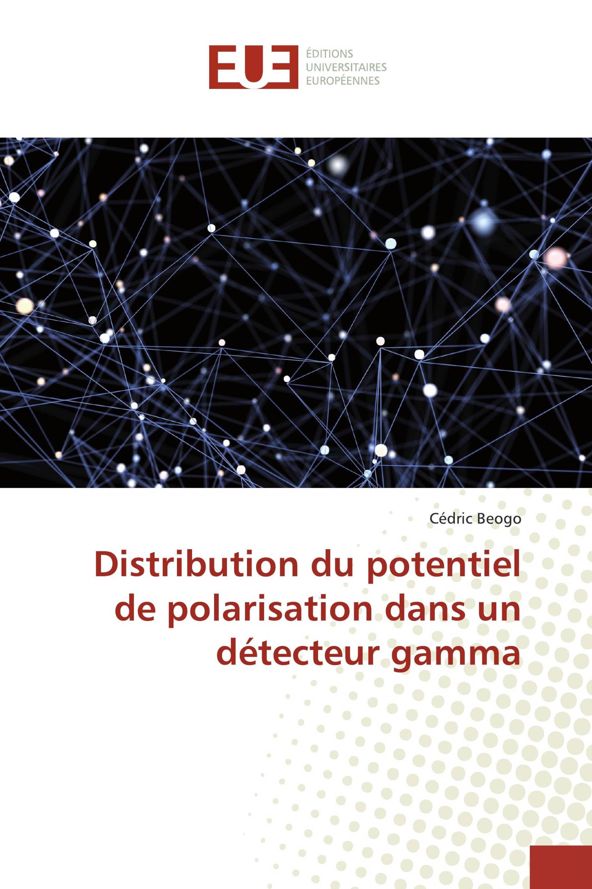 Distribution du potentiel de polarisation dans un détecteur gamma