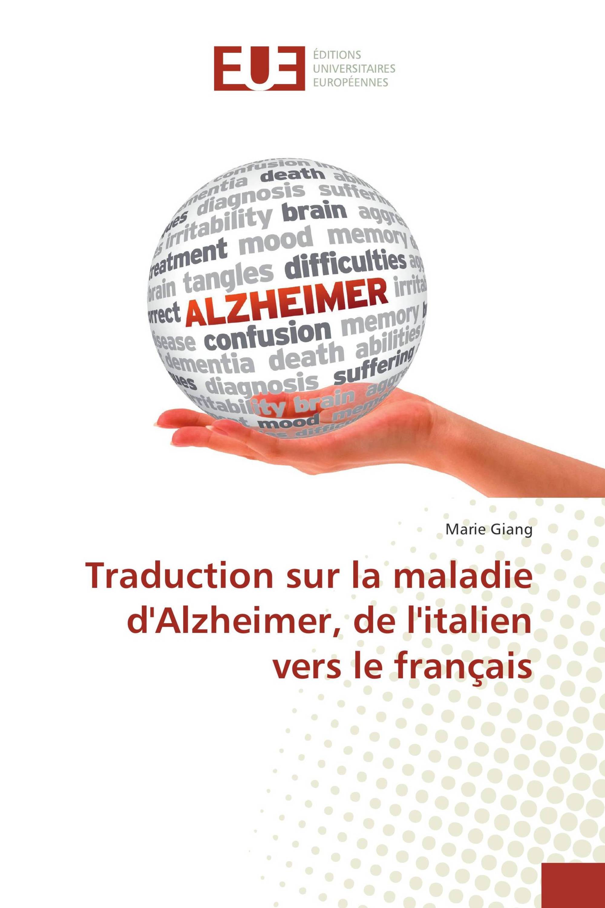 Traduction sur la maladie d'Alzheimer, de l'italien vers le français