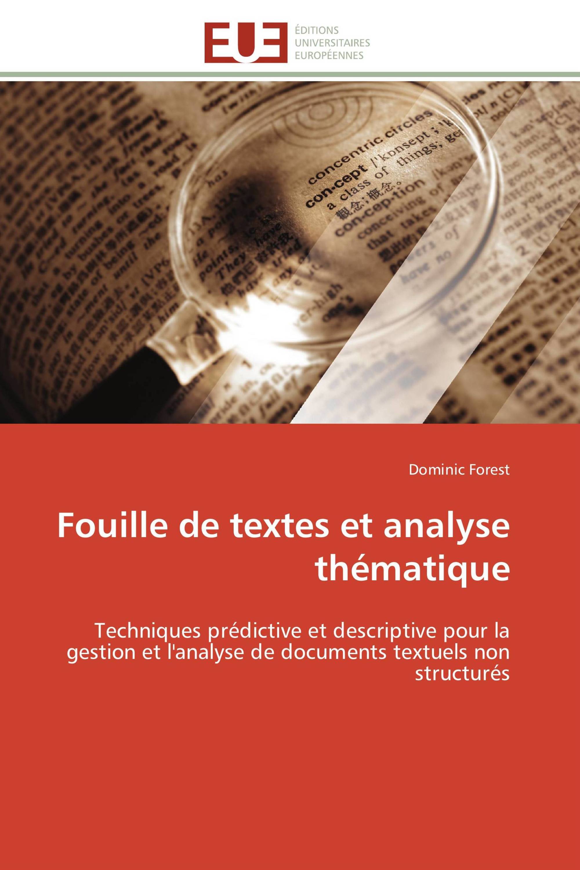 Fouille de textes et analyse thématique