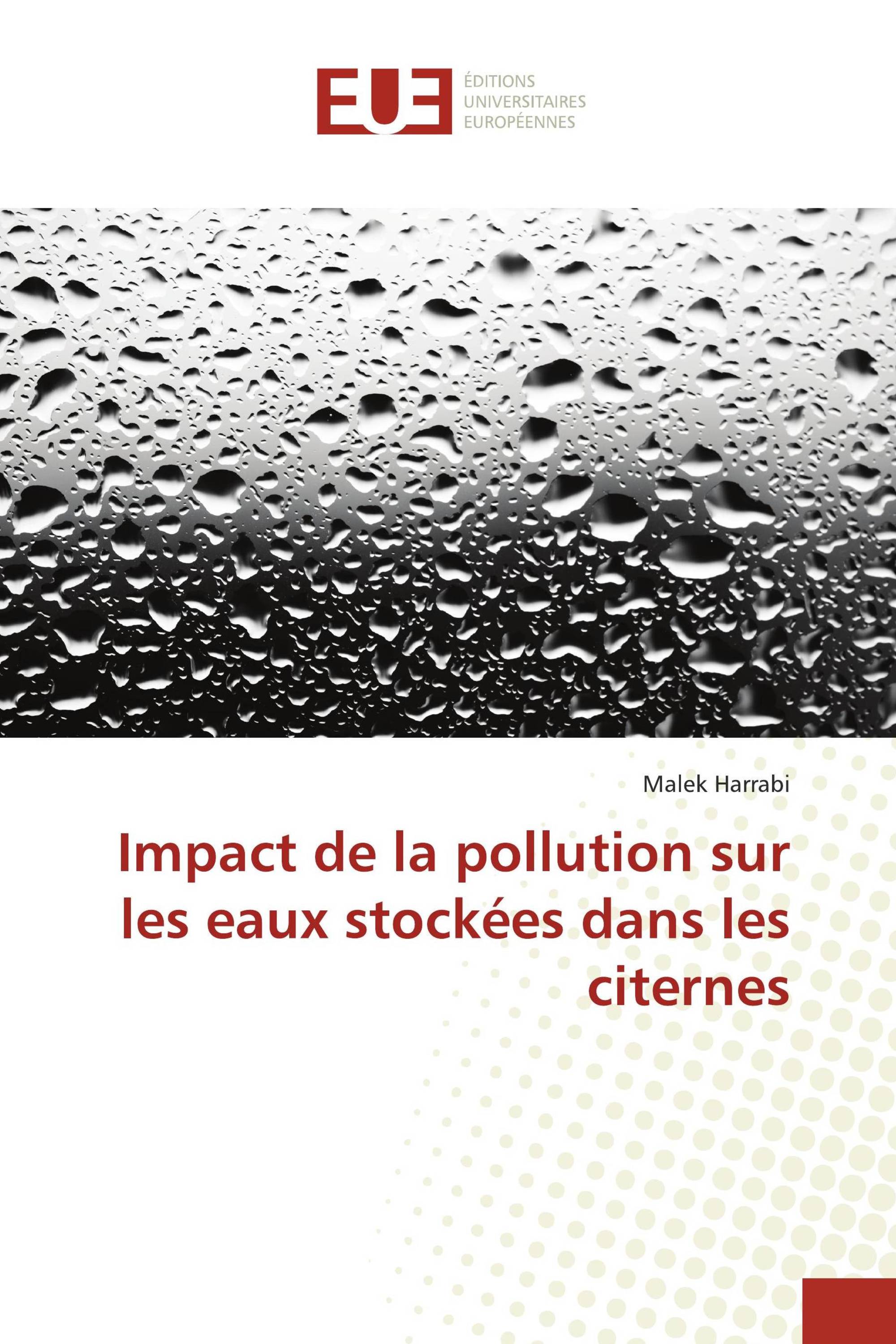 Impact de la pollution sur les eaux stockées dans les citernes