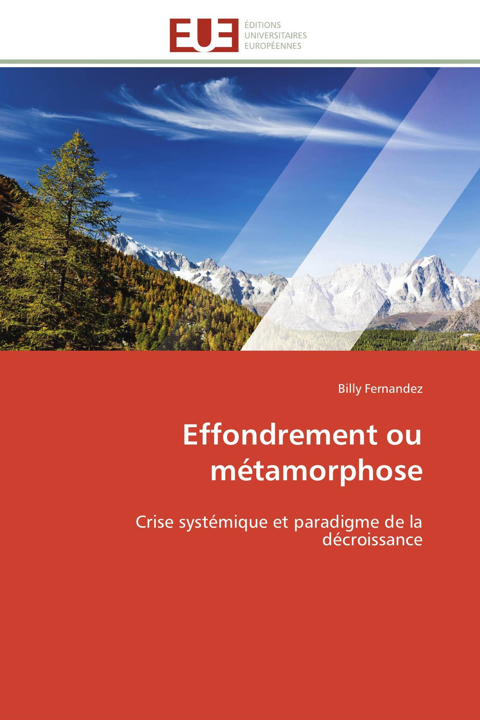 Effondrement ou métamorphose