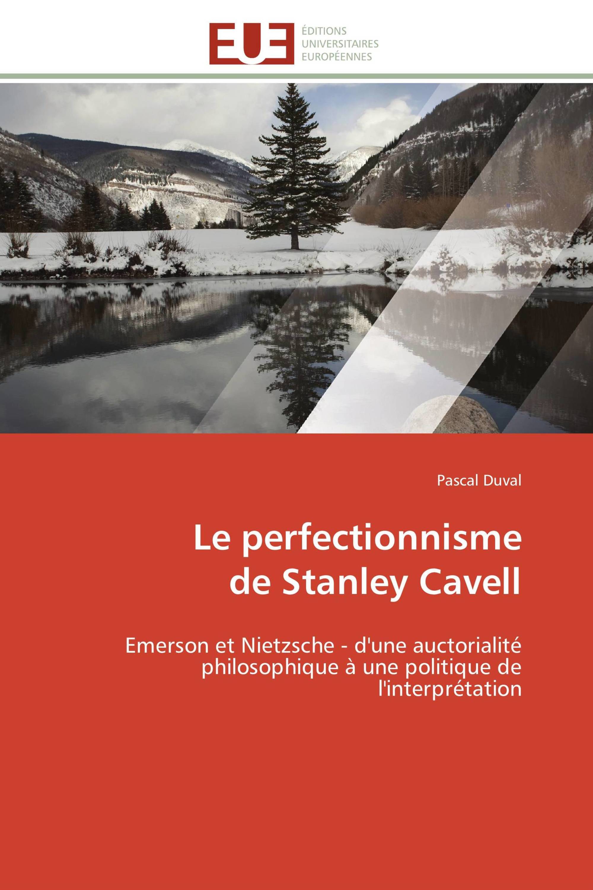 Le perfectionnisme de Stanley Cavell