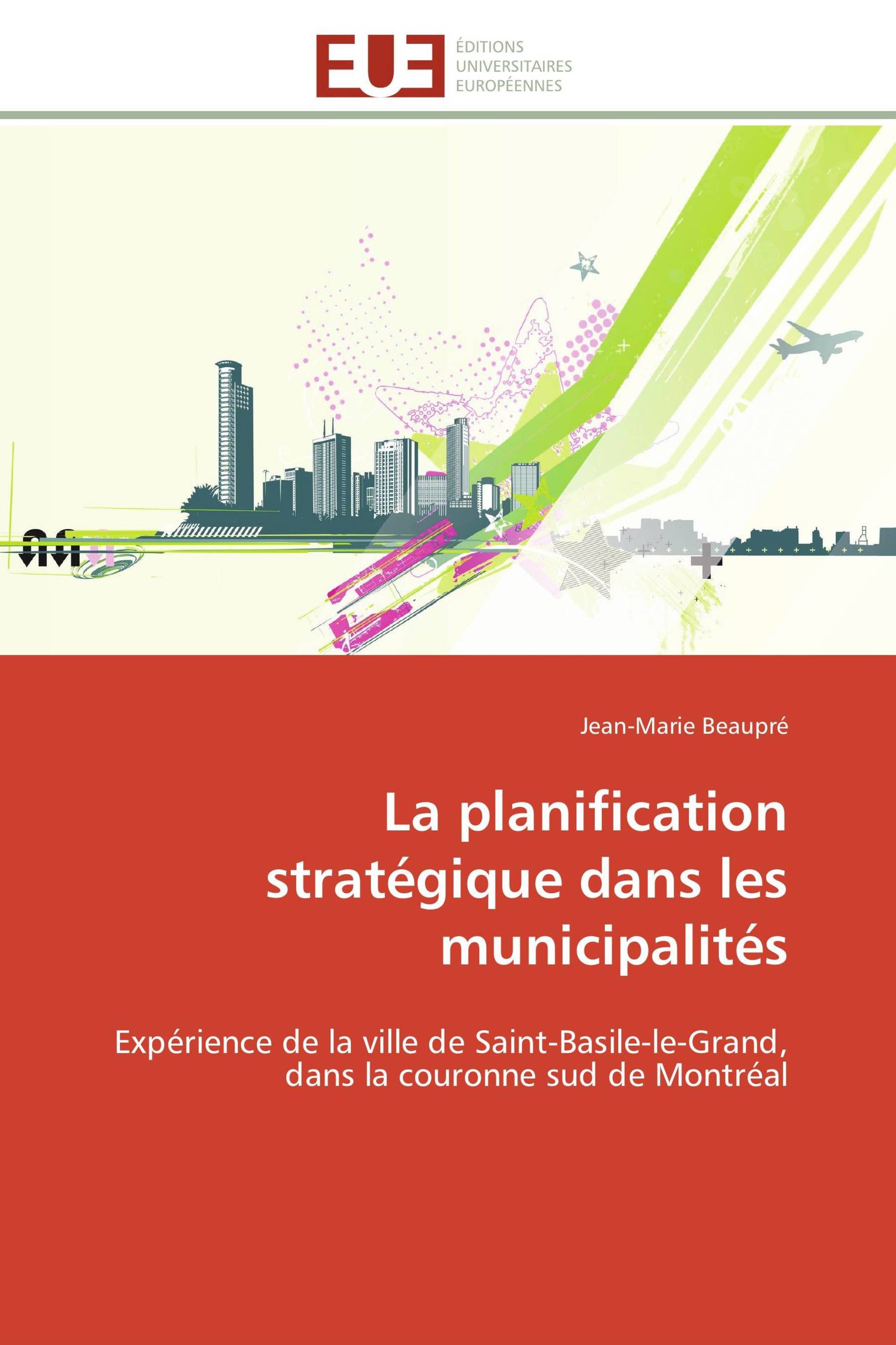 La planification stratégique dans les municipalités