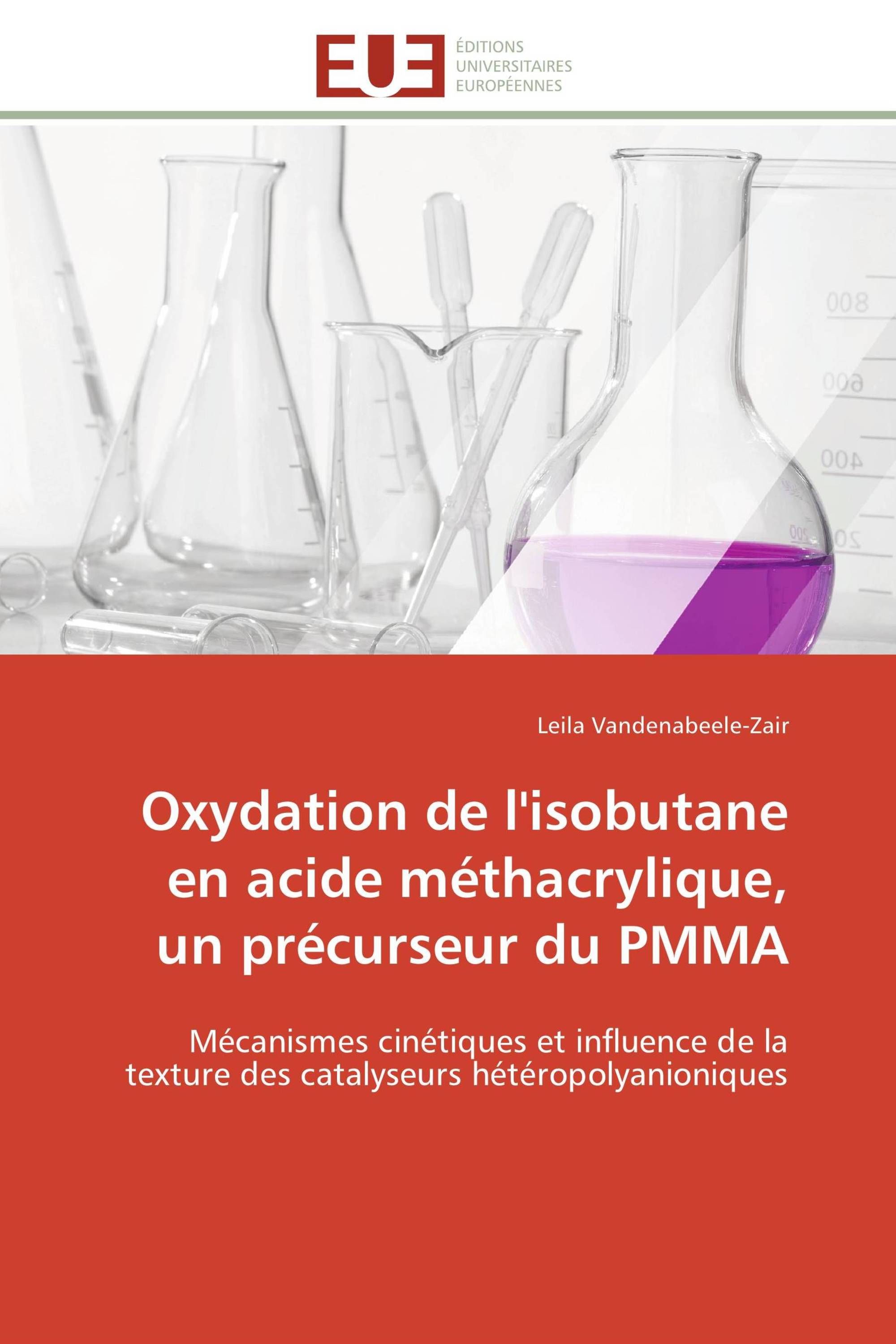 Oxydation de l'isobutane en acide méthacrylique, un précurseur du PMMA