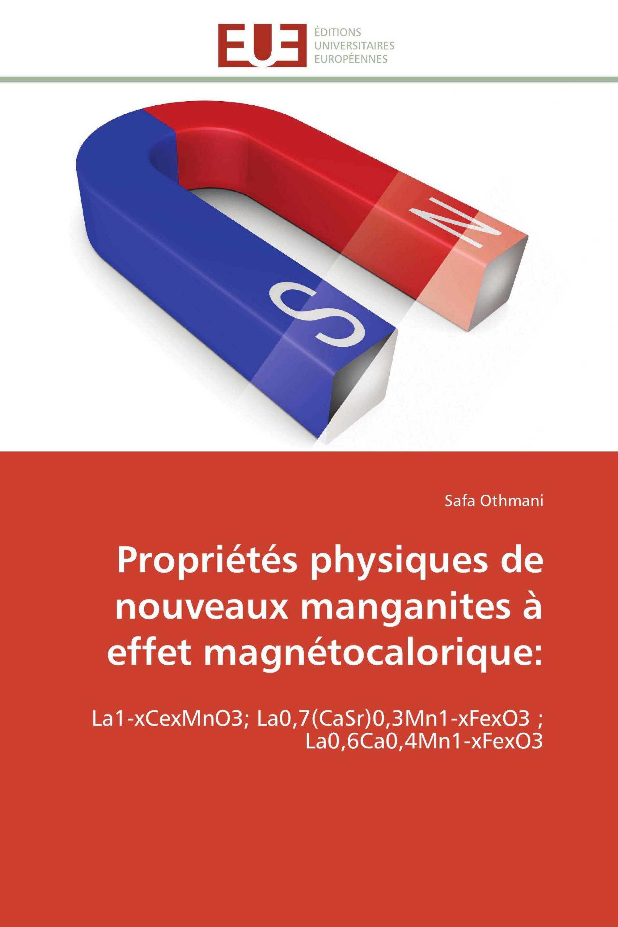 Propriétés physiques de nouveaux manganites à effet magnétocalorique: