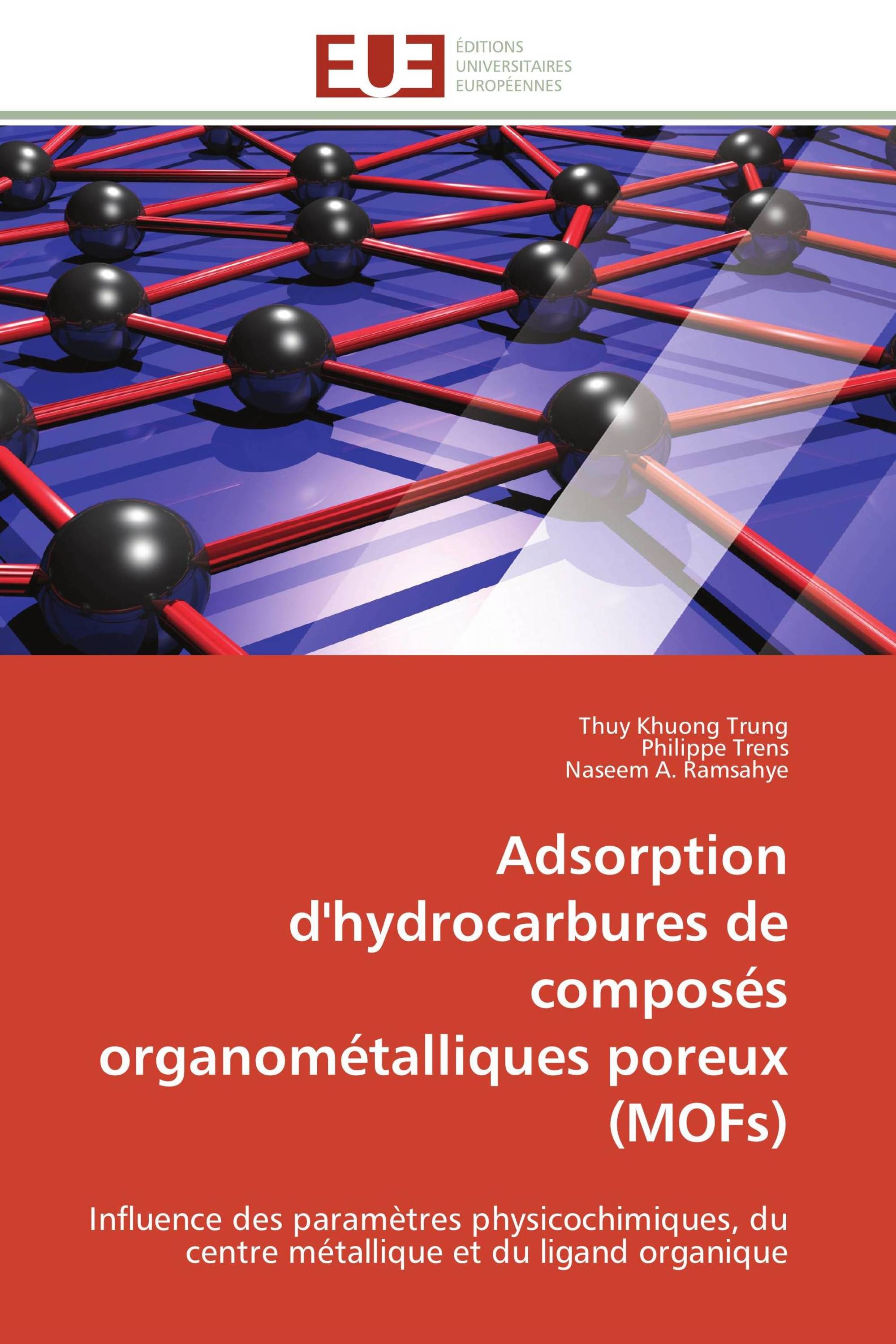 Adsorption d'hydrocarbures de composés organométalliques poreux (MOFs)