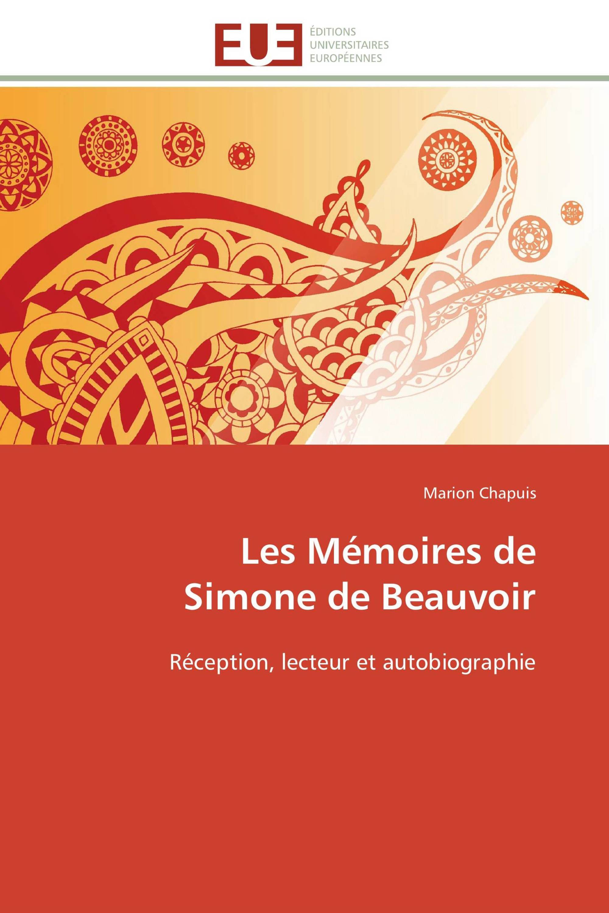 Les Mémoires de Simone de Beauvoir