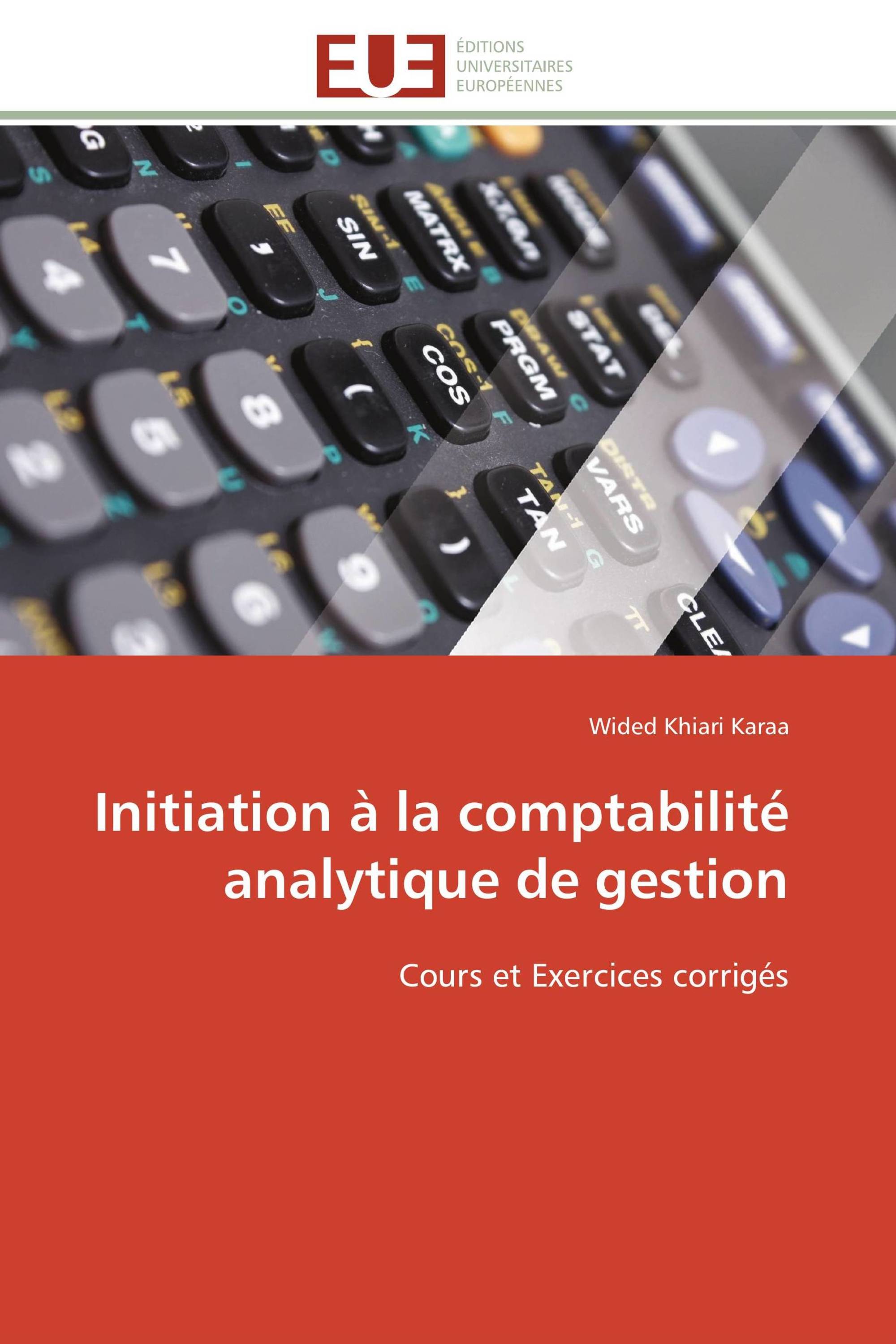 Initiation à la comptabilité analytique de gestion