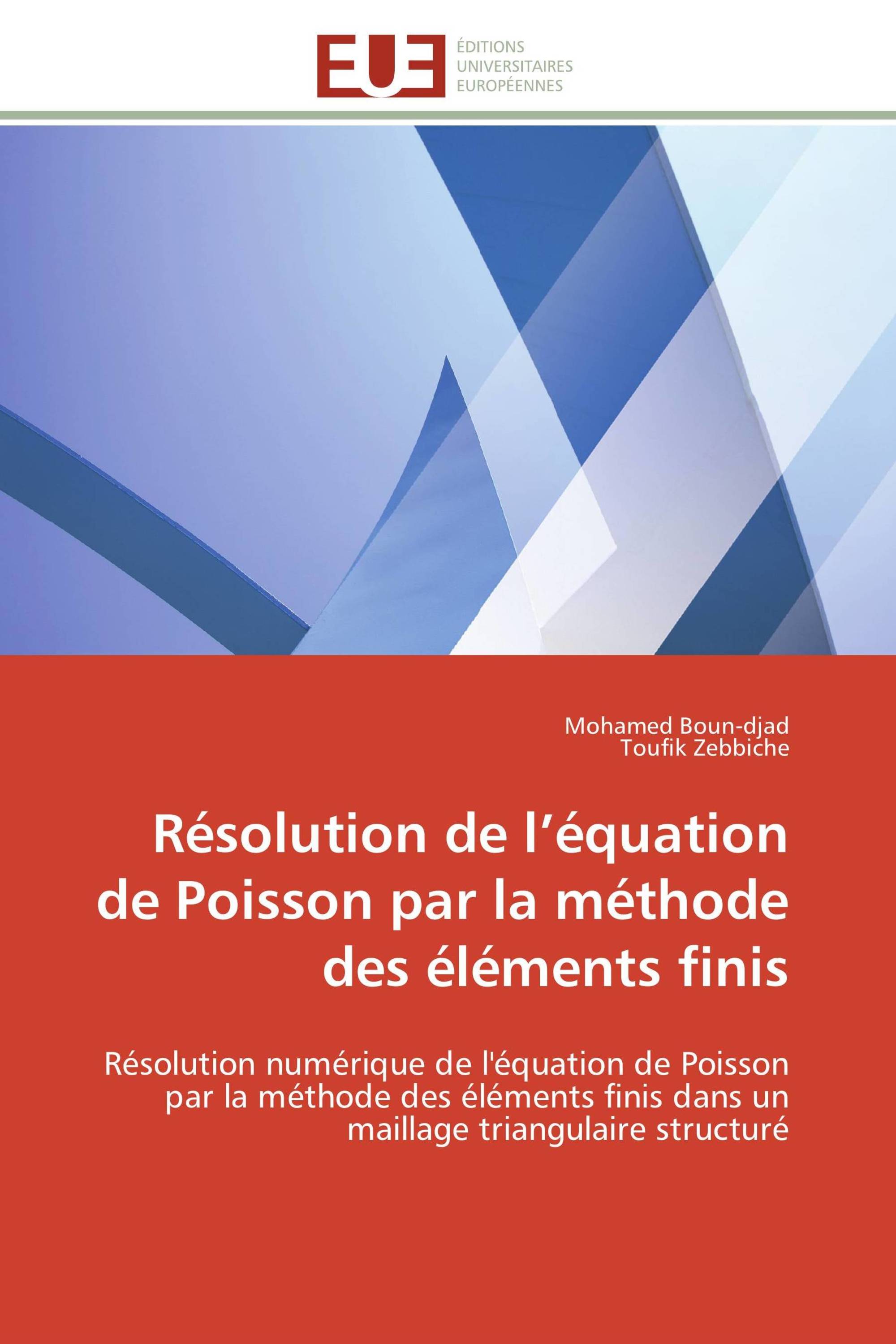 Résolution de l’équation de Poisson par la méthode des éléments finis