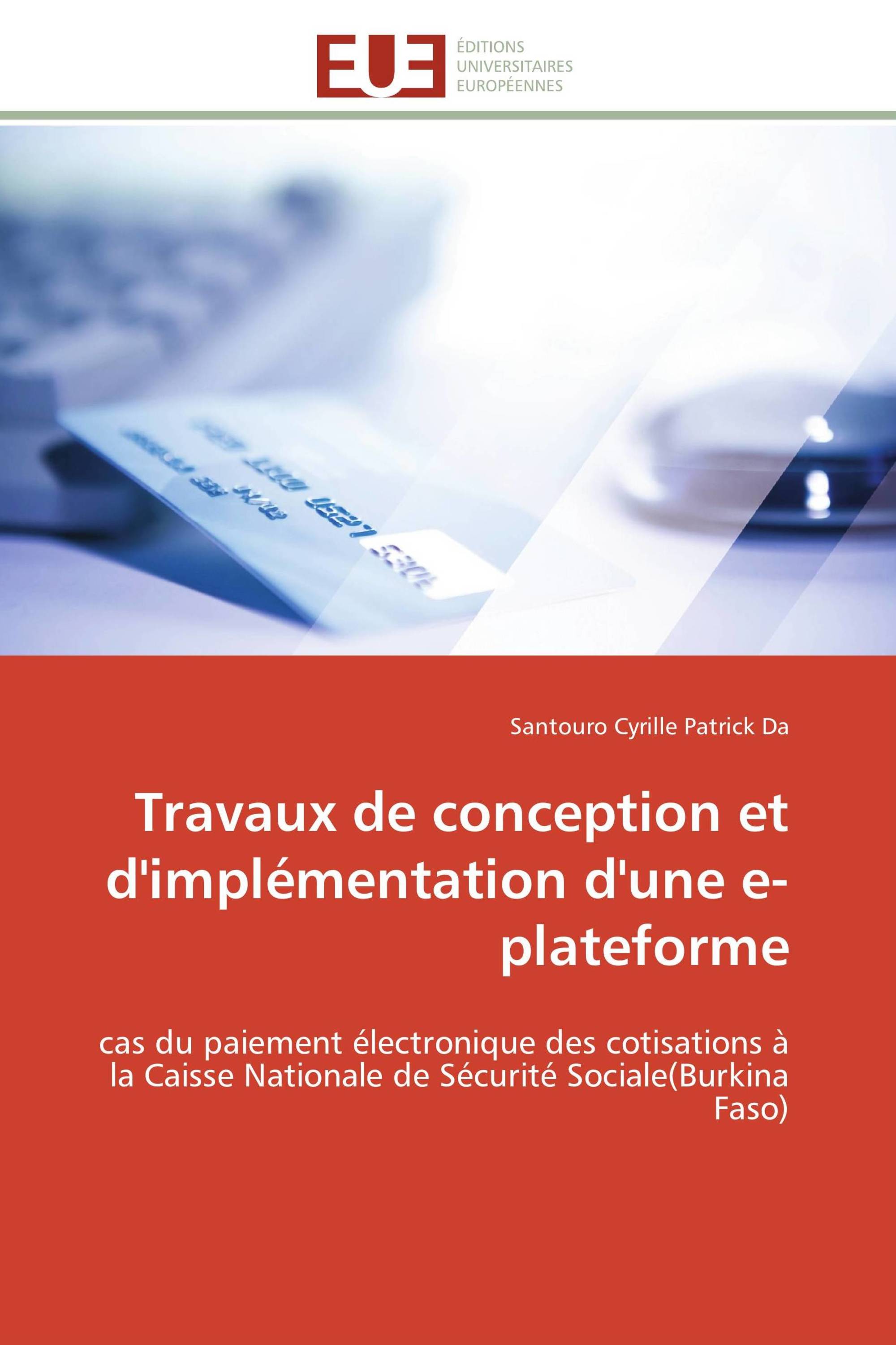 Travaux de conception et d'implémentation d'une e-plateforme