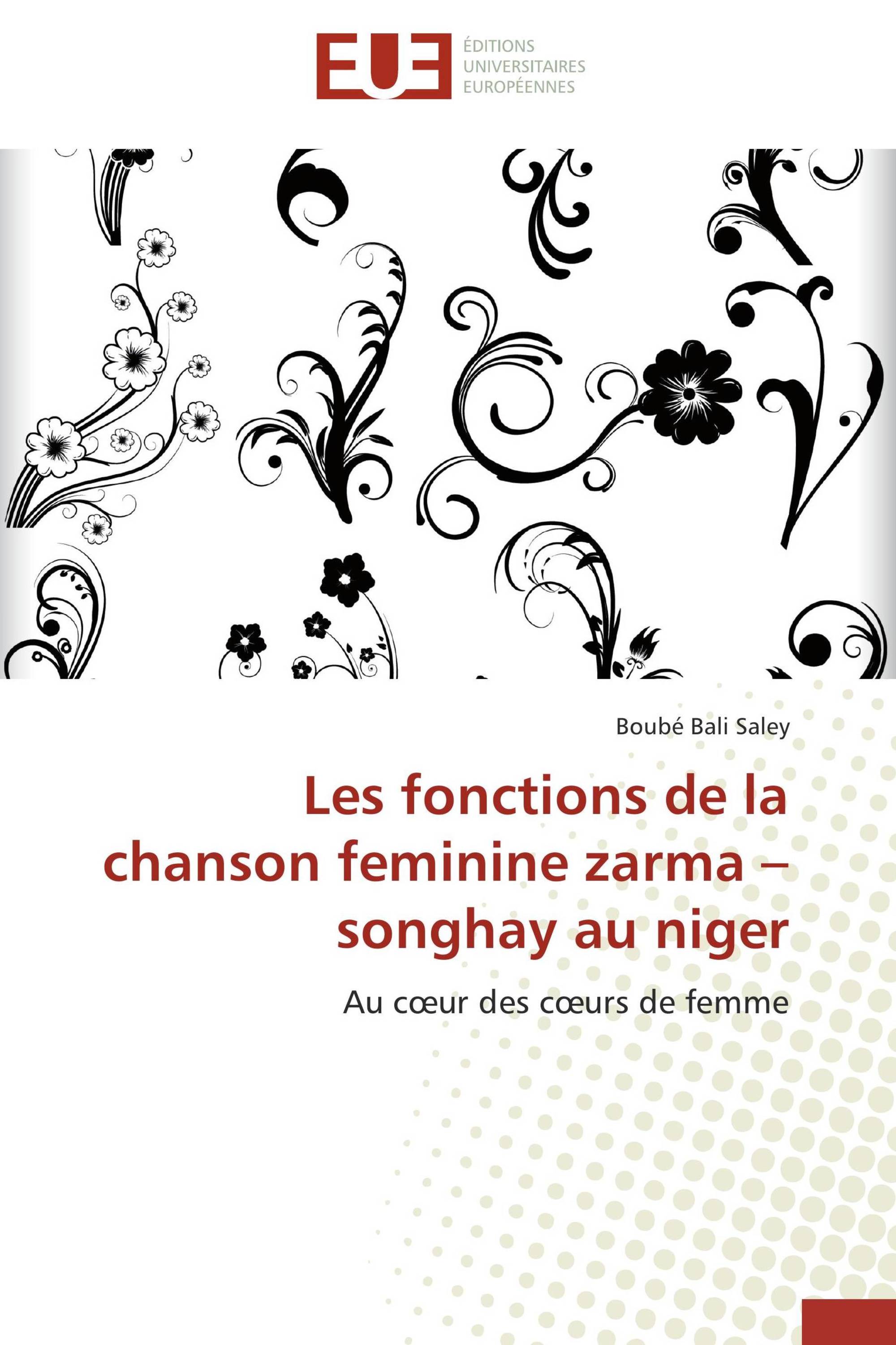 Les fonctions de la chanson feminine zarma – songhay au niger