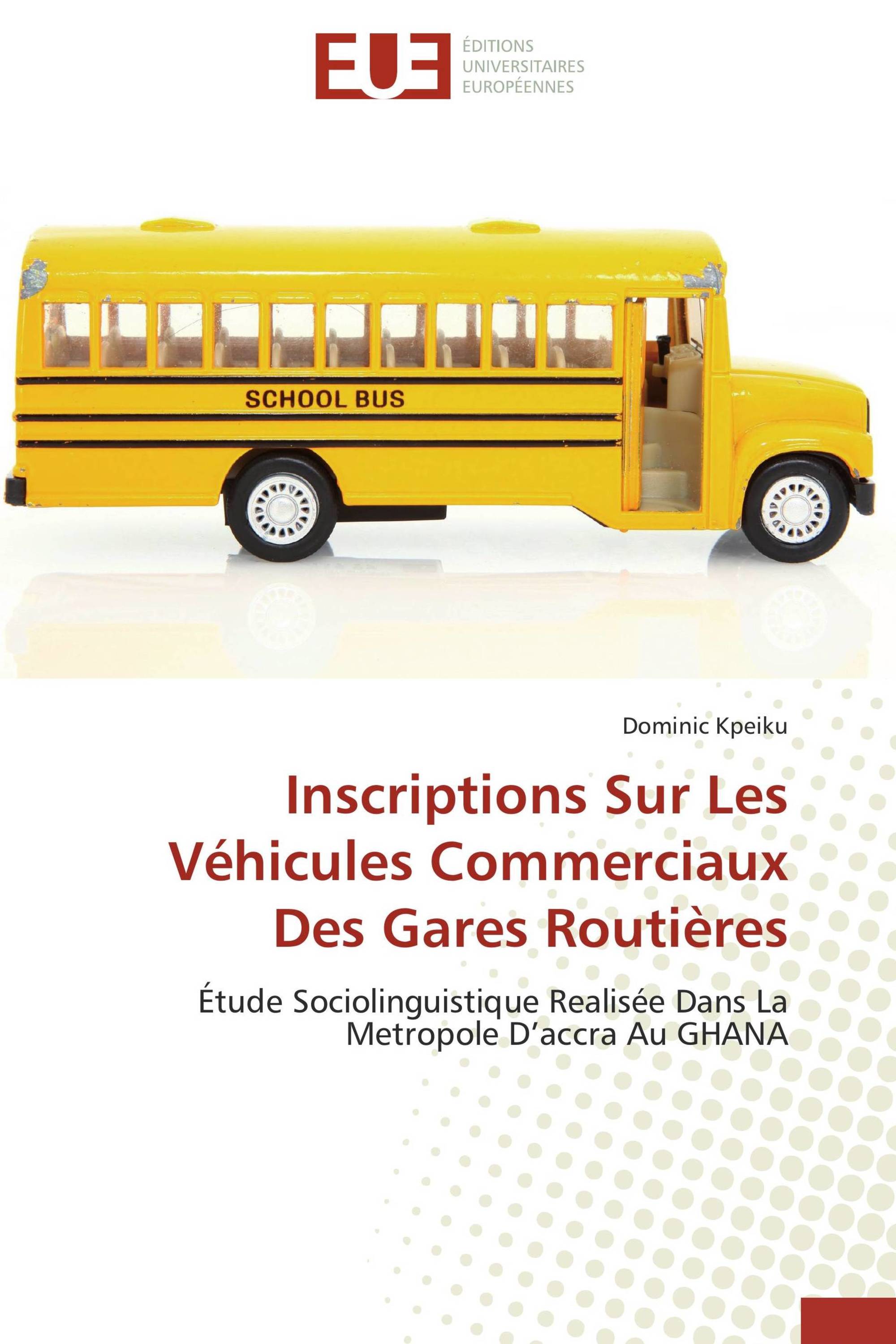 Inscriptions Sur Les Véhicules Commerciaux Des Gares Routières