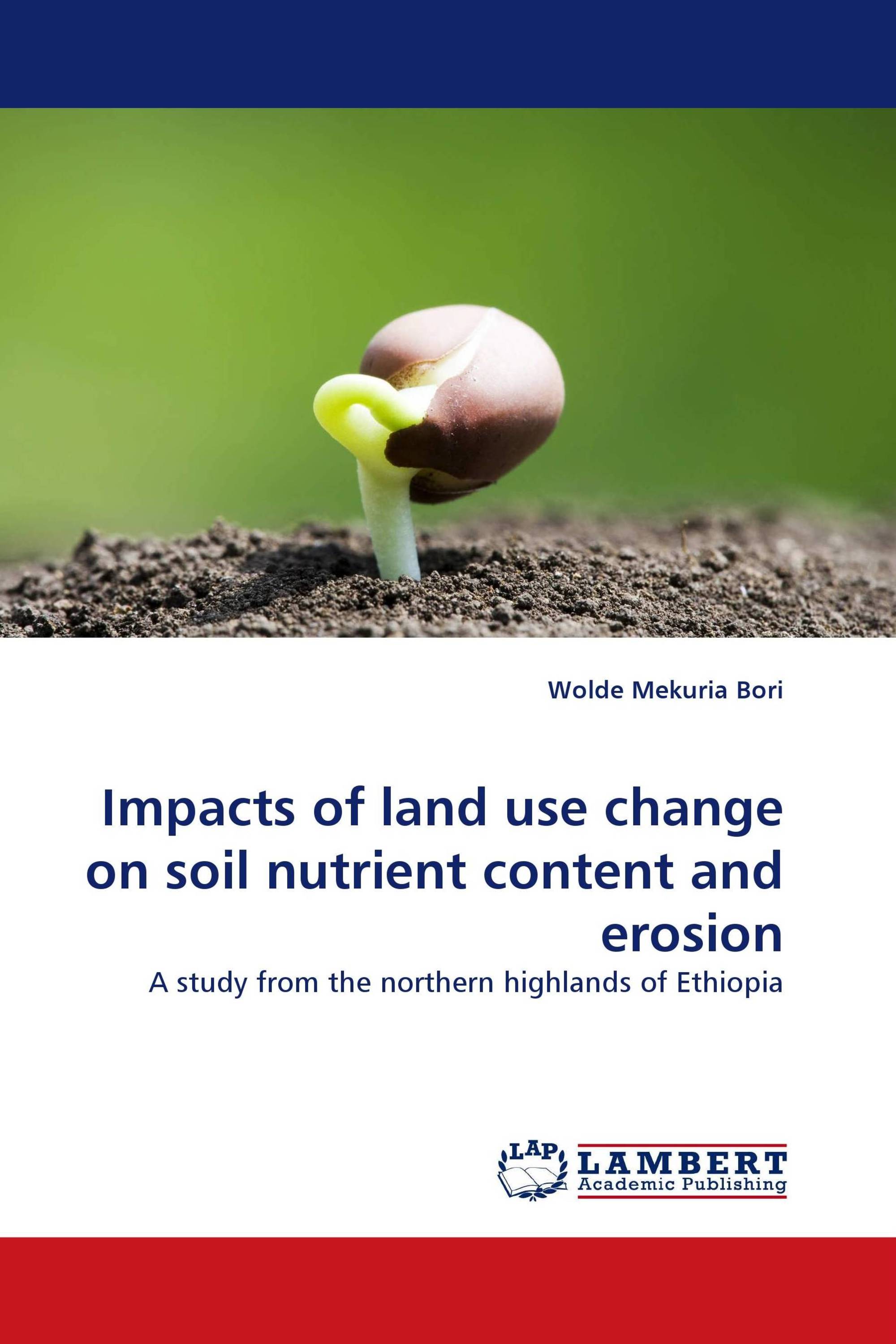 Impacts of land use change on soil nutrient content and erosion