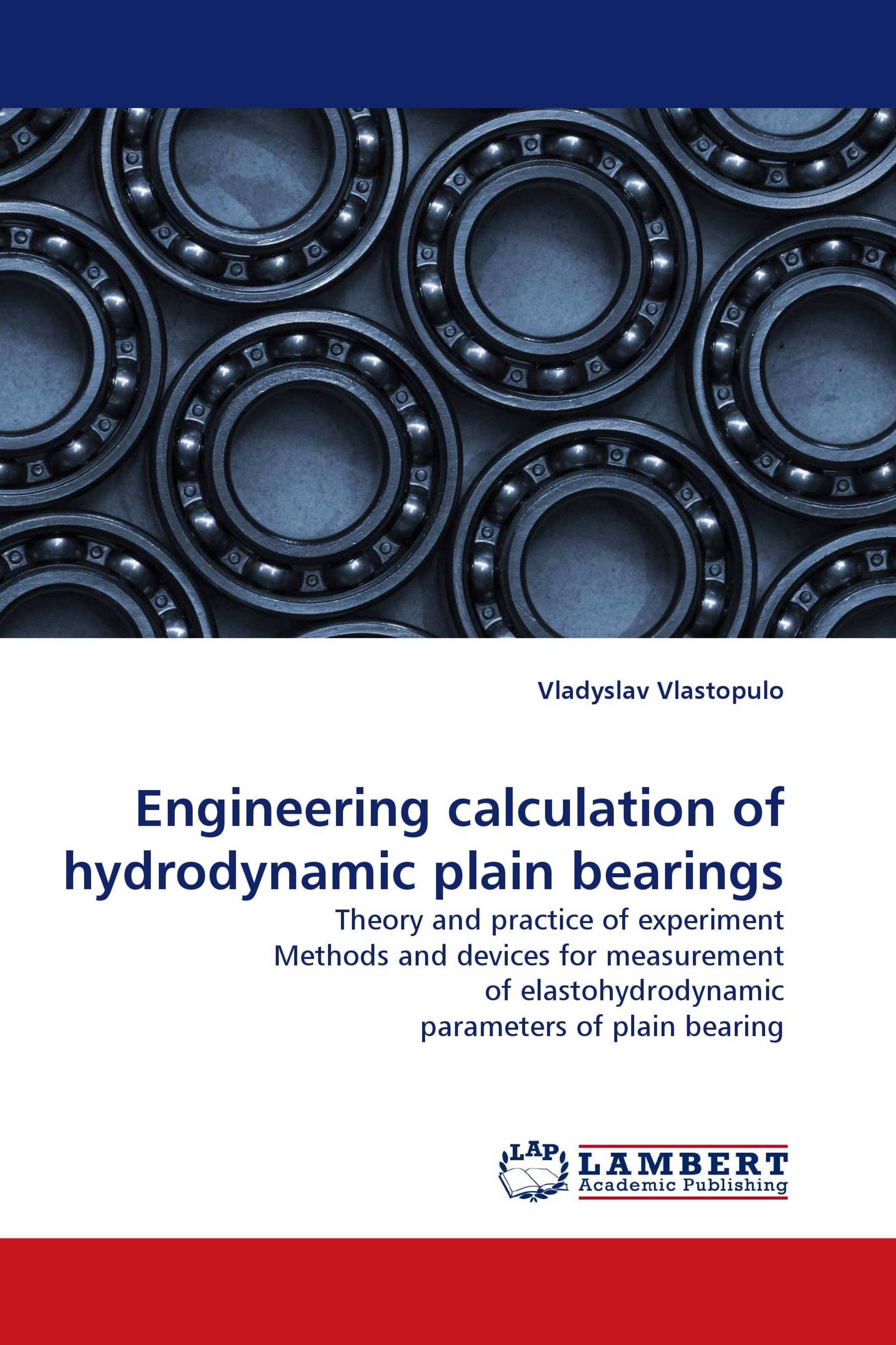 Engineering calculation of hydrodynamic plain bearings