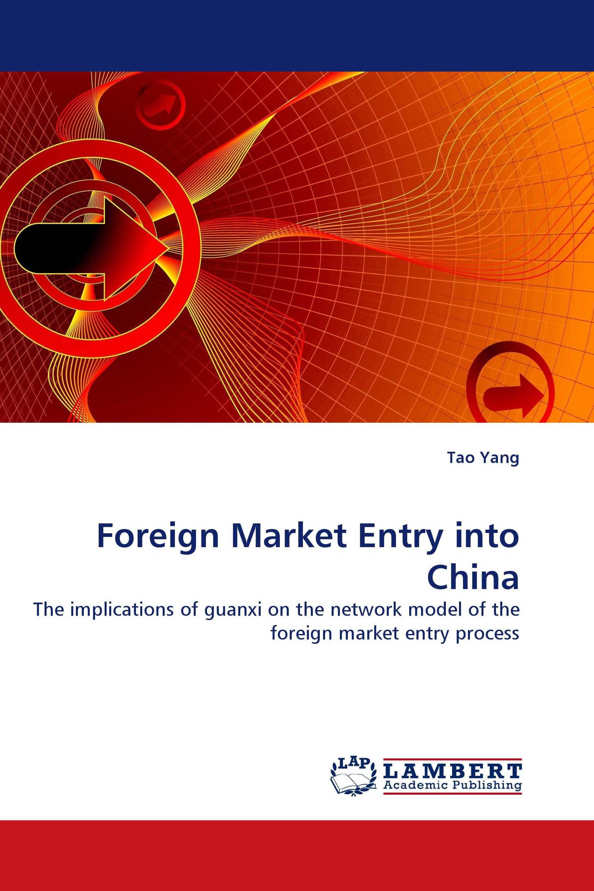 Foreign Market Entry into China