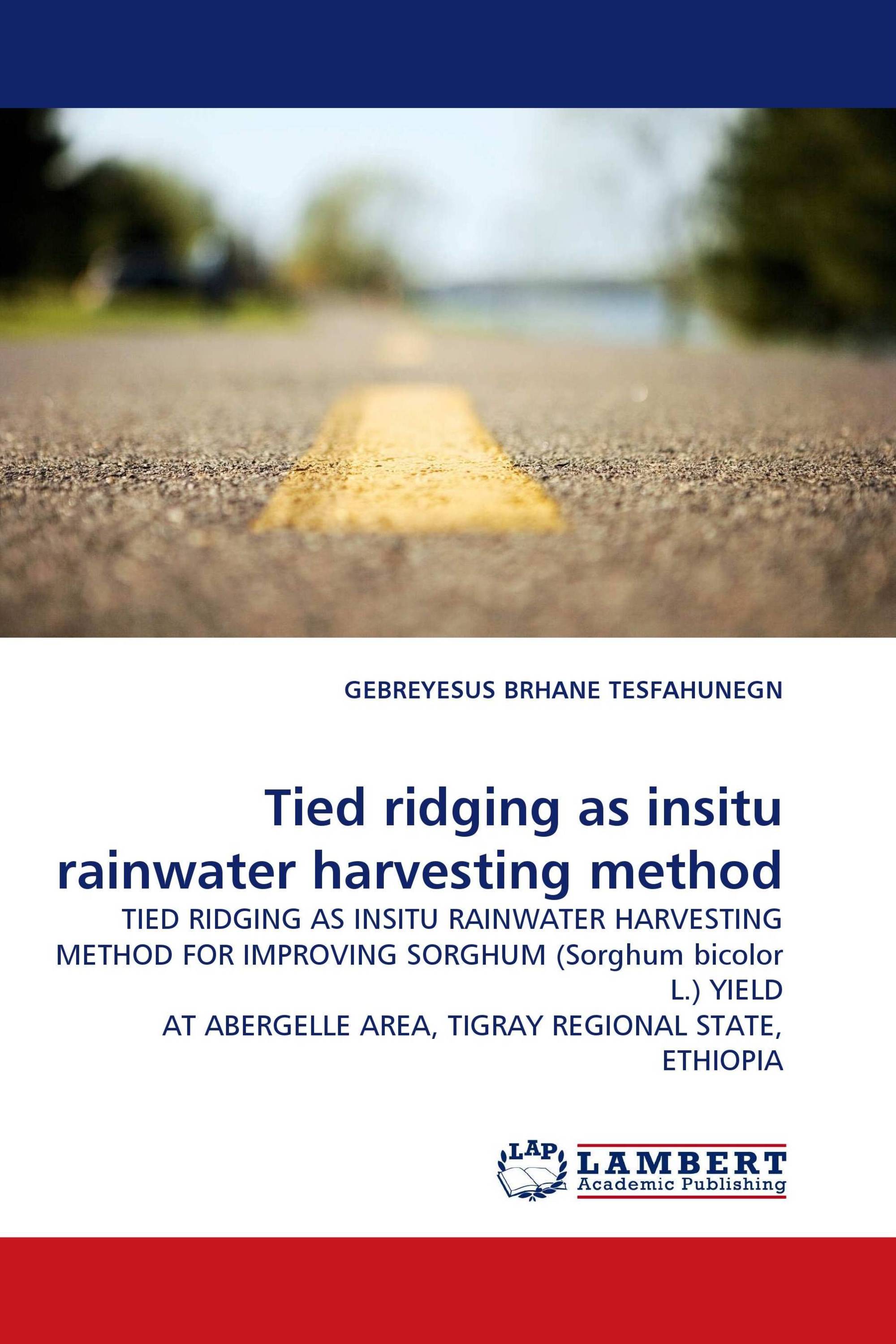 Tied ridging as insitu rainwater harvesting method