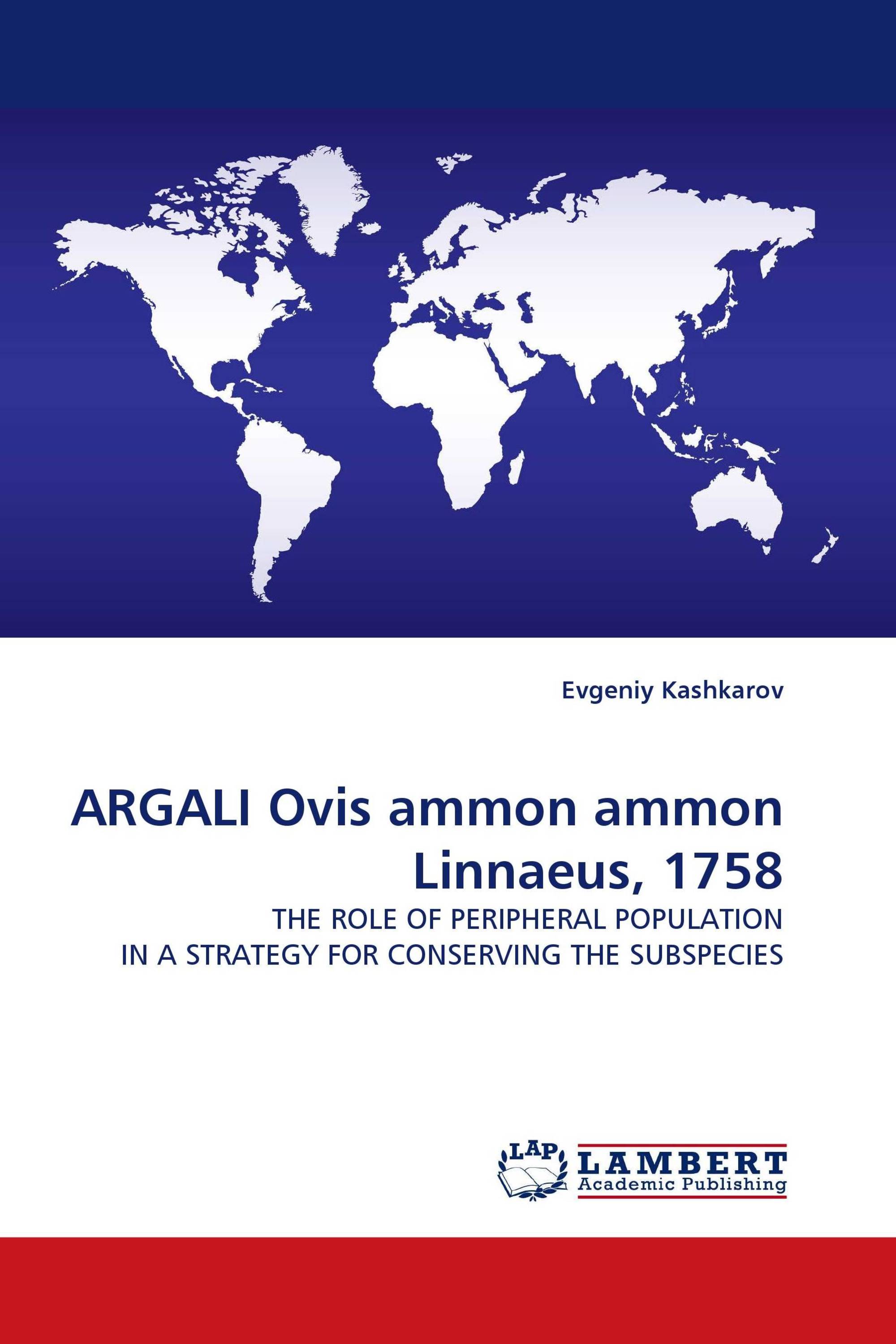 ARGALI Ovis ammon ammon Linnaeus, 1758