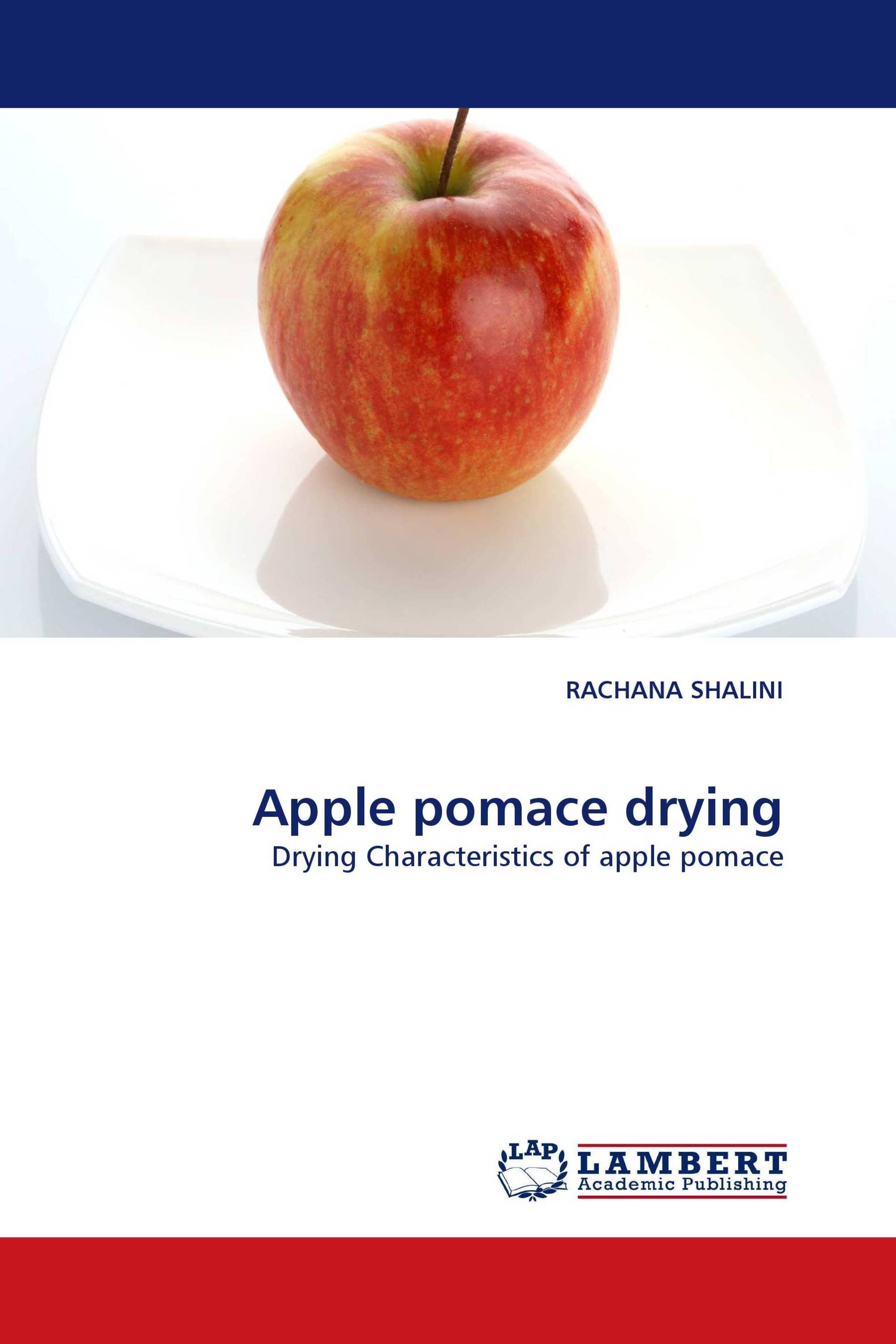 Apple pomace drying