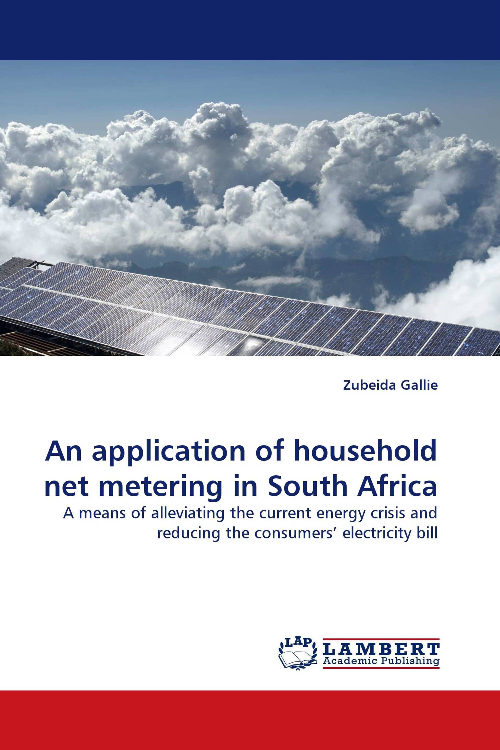 An application of household net metering in South Africa