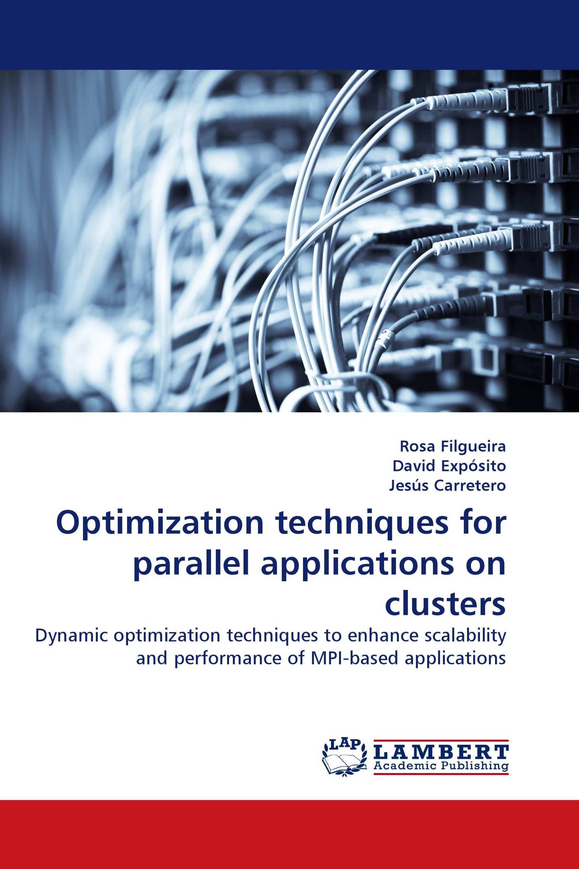 Optimization techniques for parallel applications on clusters