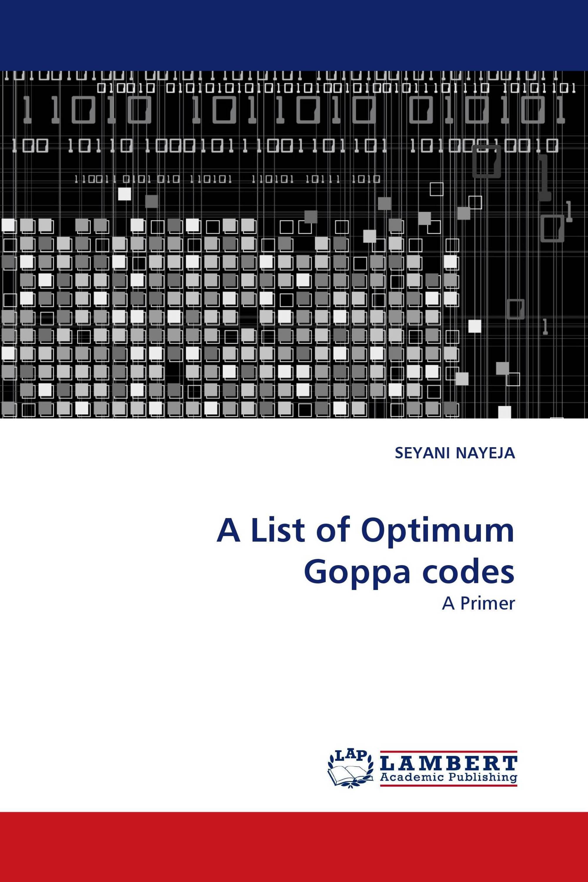 A List of Optimum Goppa codes