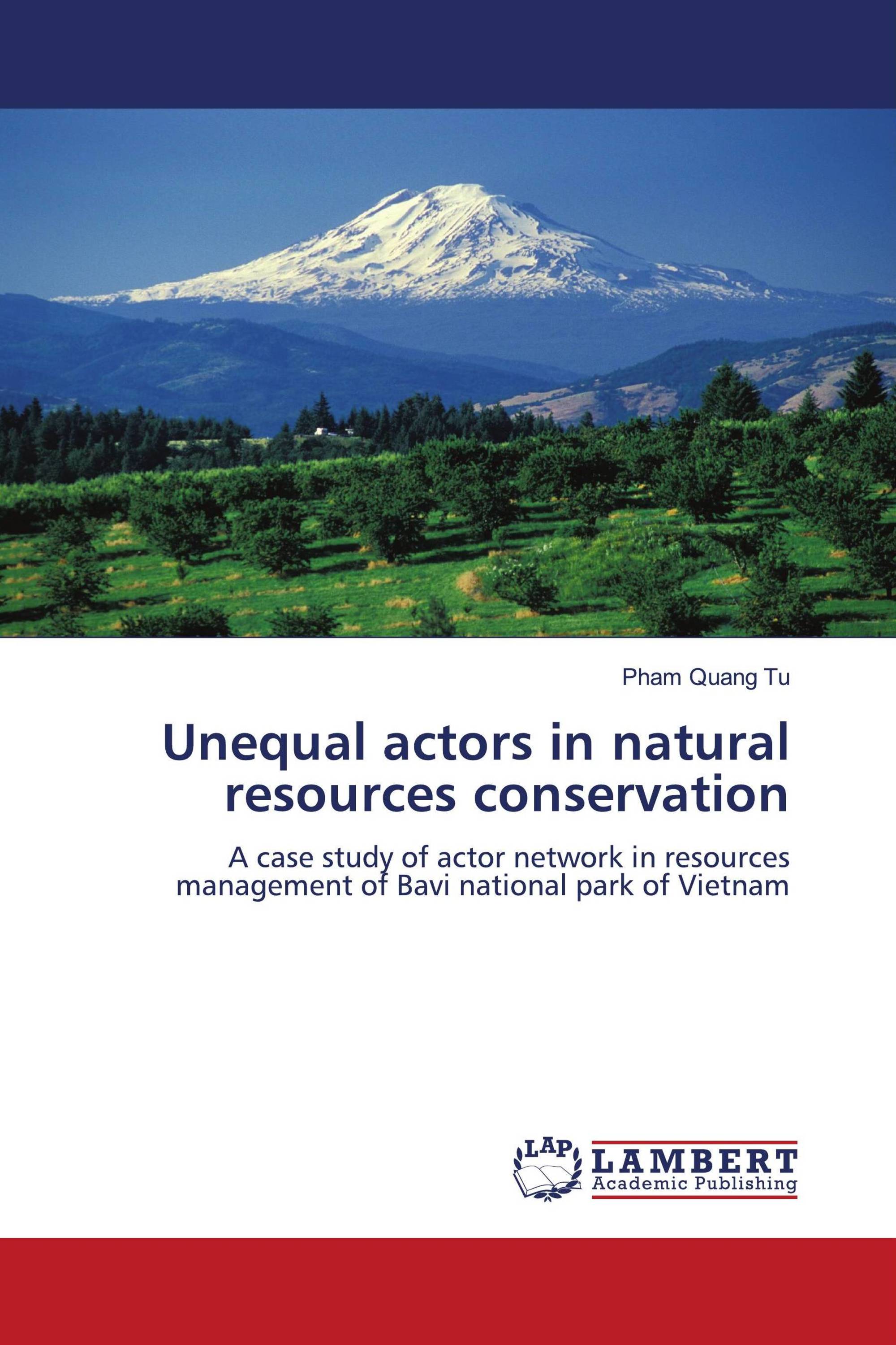 Unequal actors in natural resources conservation