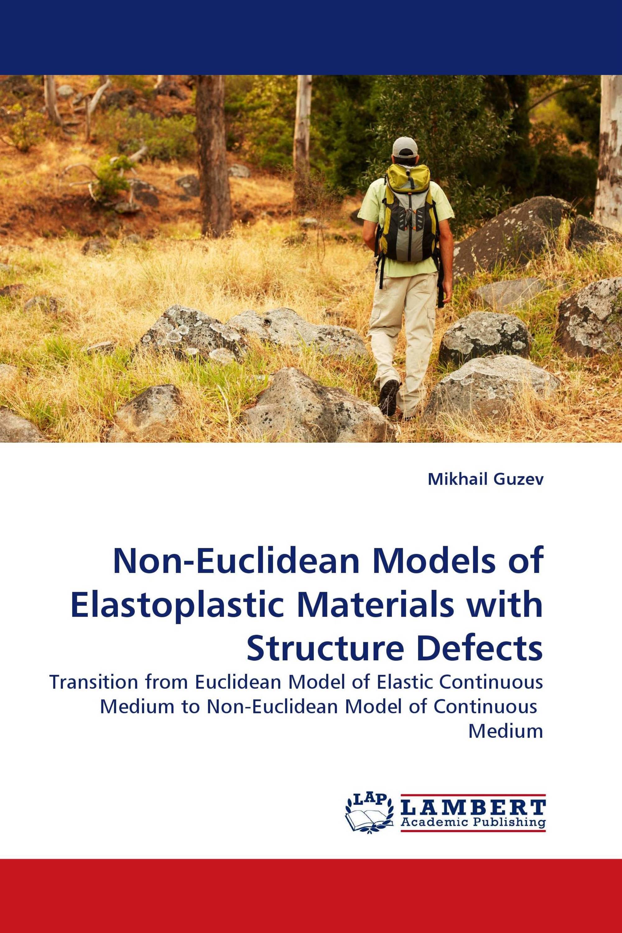 Non-Euclidean Models of Elastoplastic Materials with Structure Defects