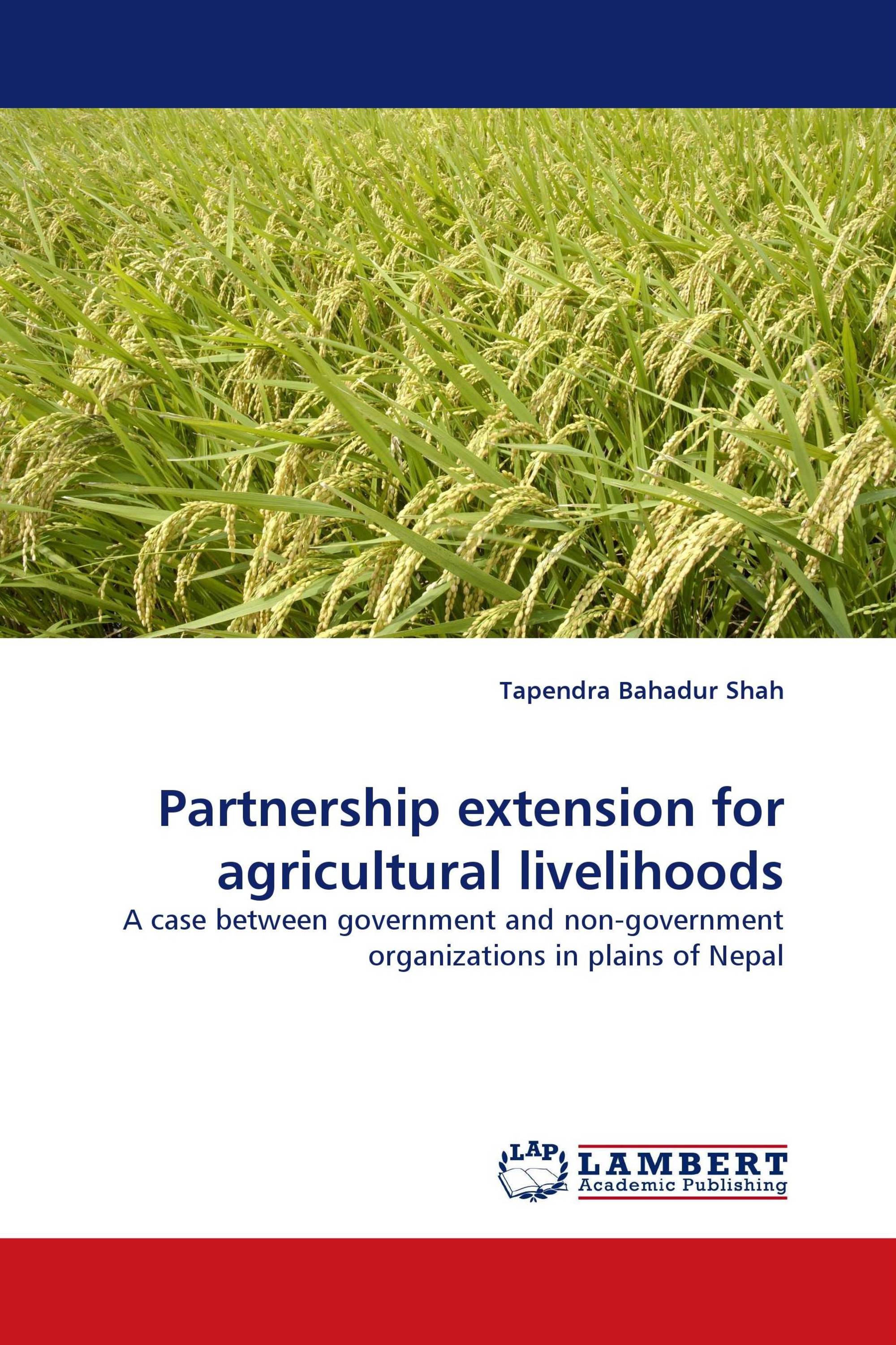 Partnership extension for agricultural livelihoods