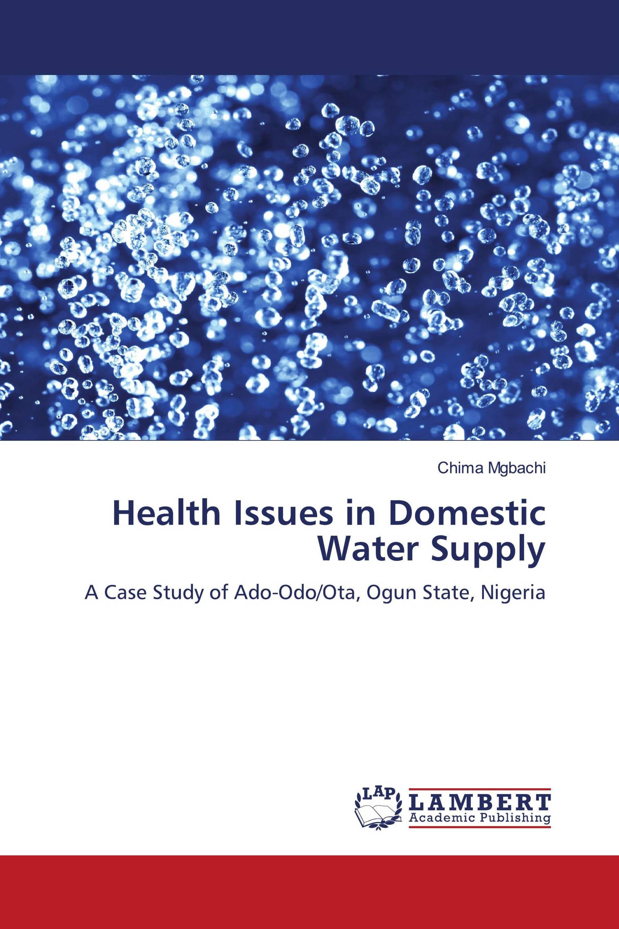 Health Issues in Domestic Water Supply