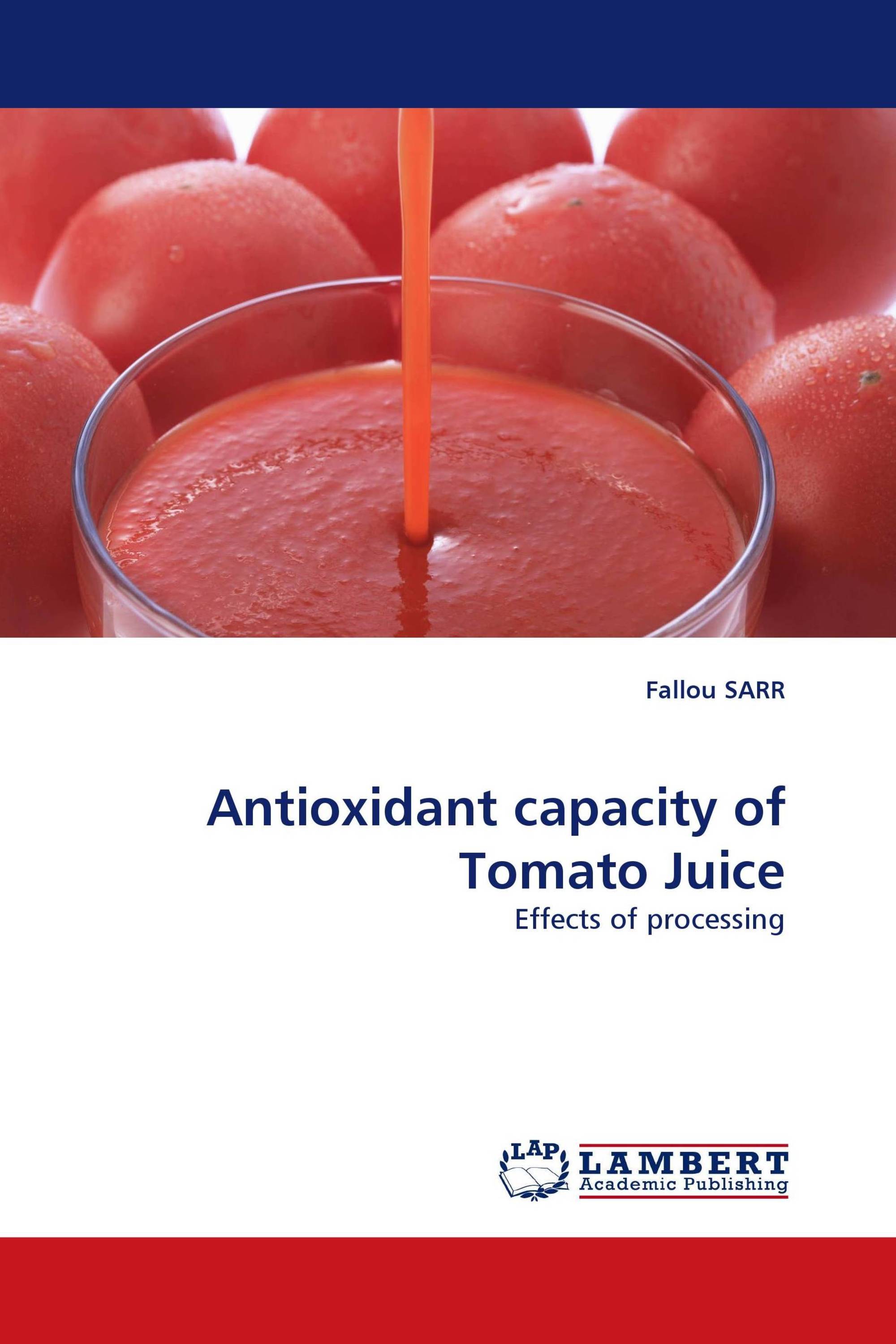 Antioxidant capacity of Tomato Juice