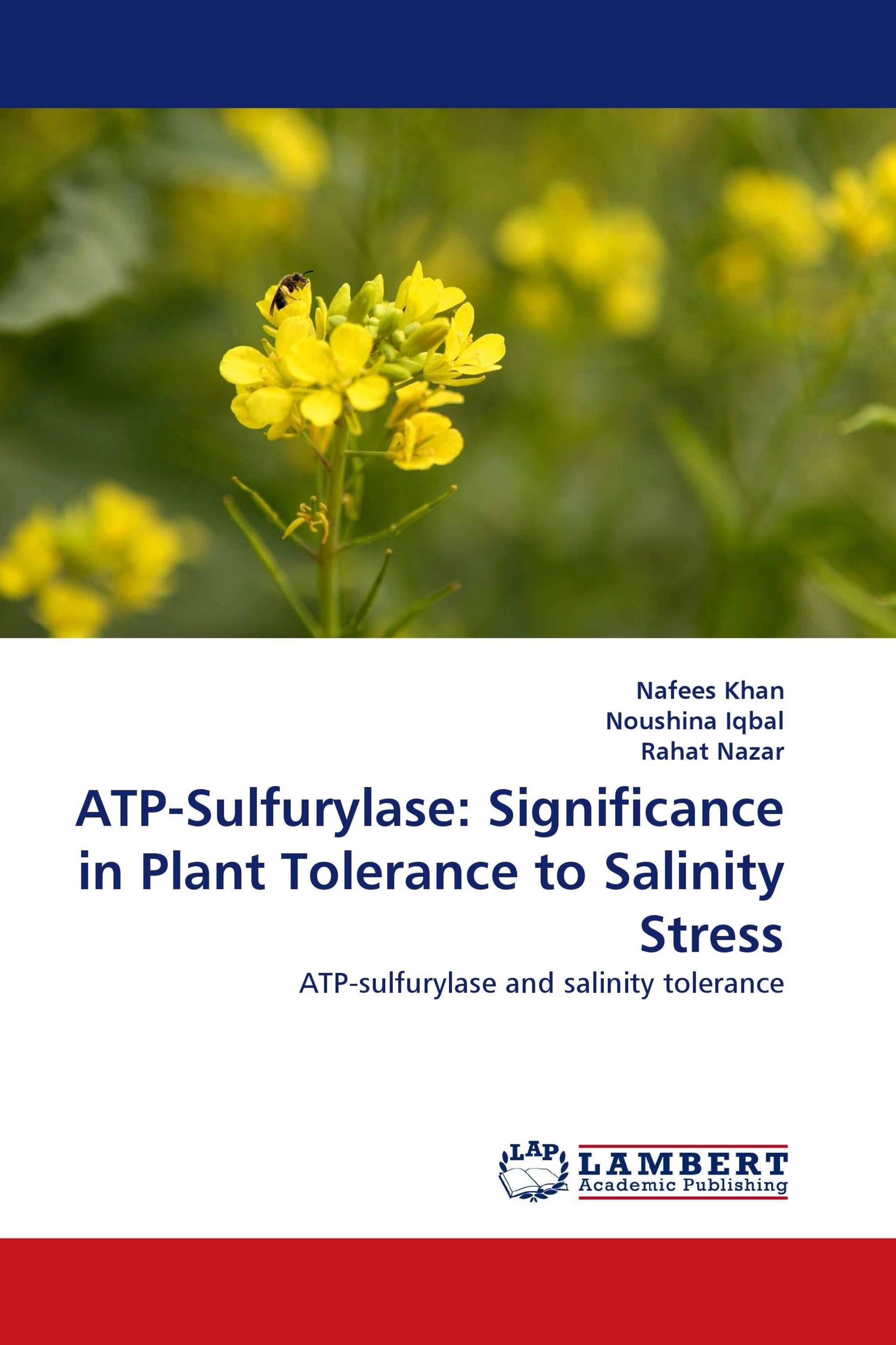 ATP-Sulfurylase: Significance in Plant Tolerance to Salinity Stress