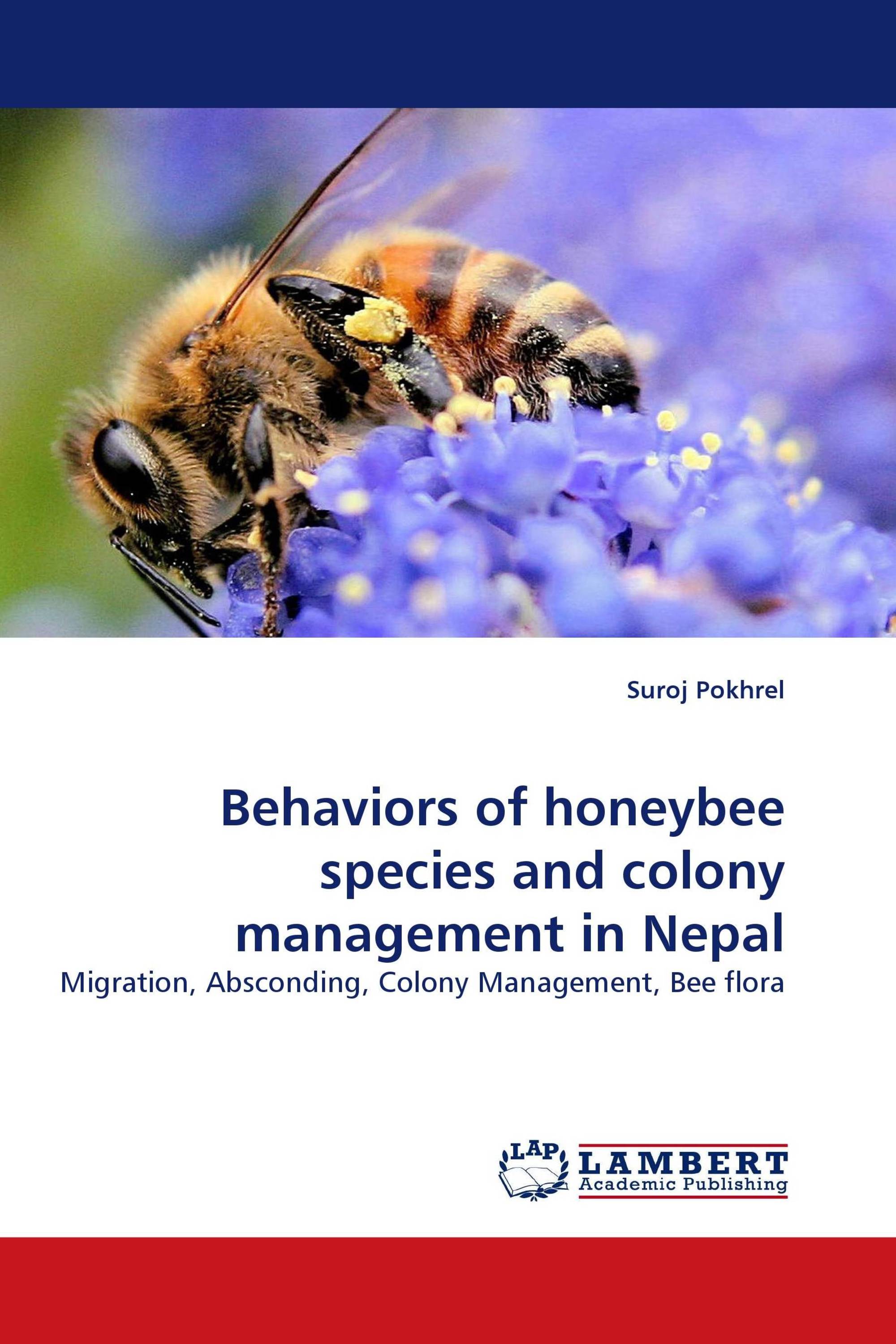 Behaviors of honeybee species and colony management in Nepal
