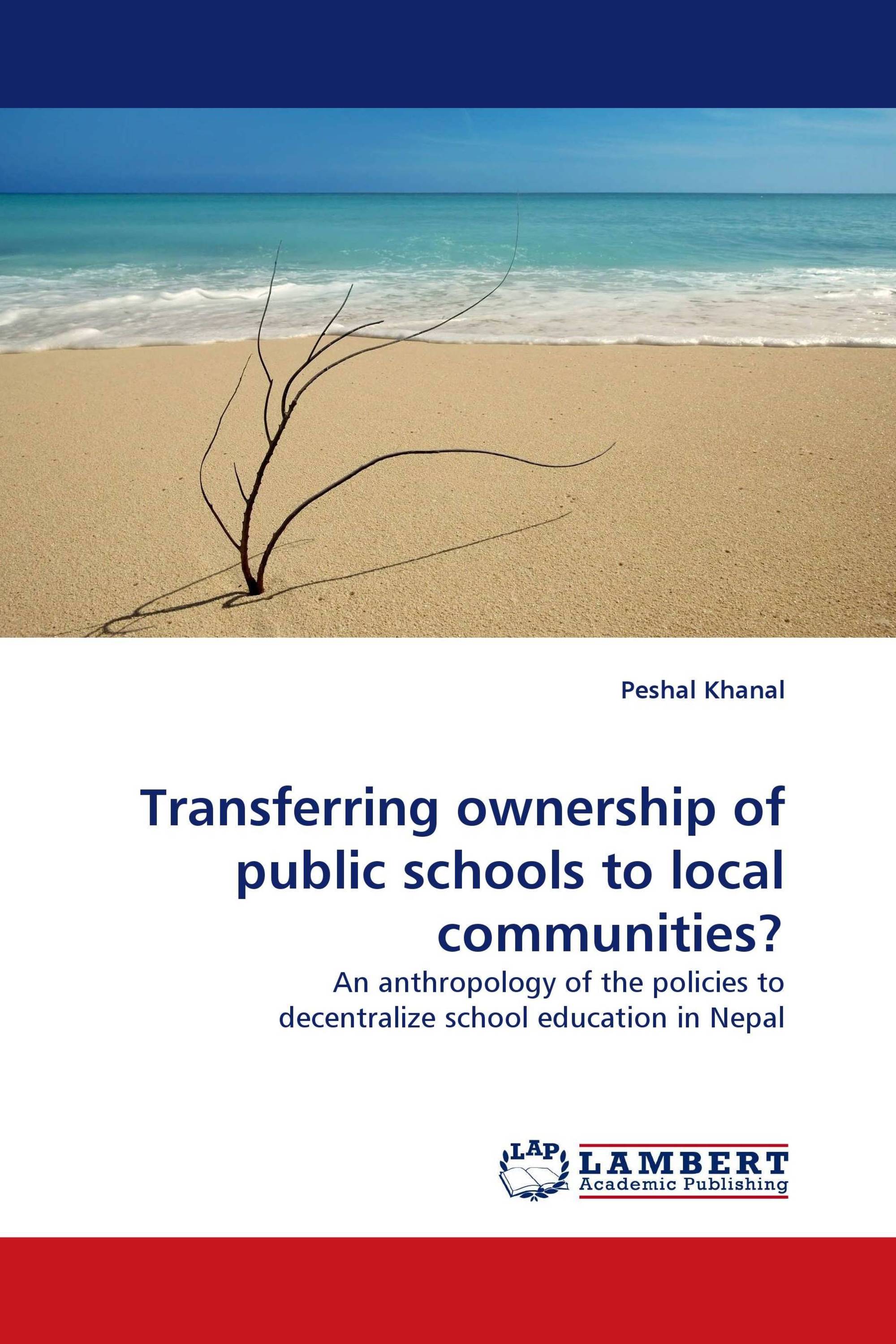 Transferring ownership of public schools to local communities?