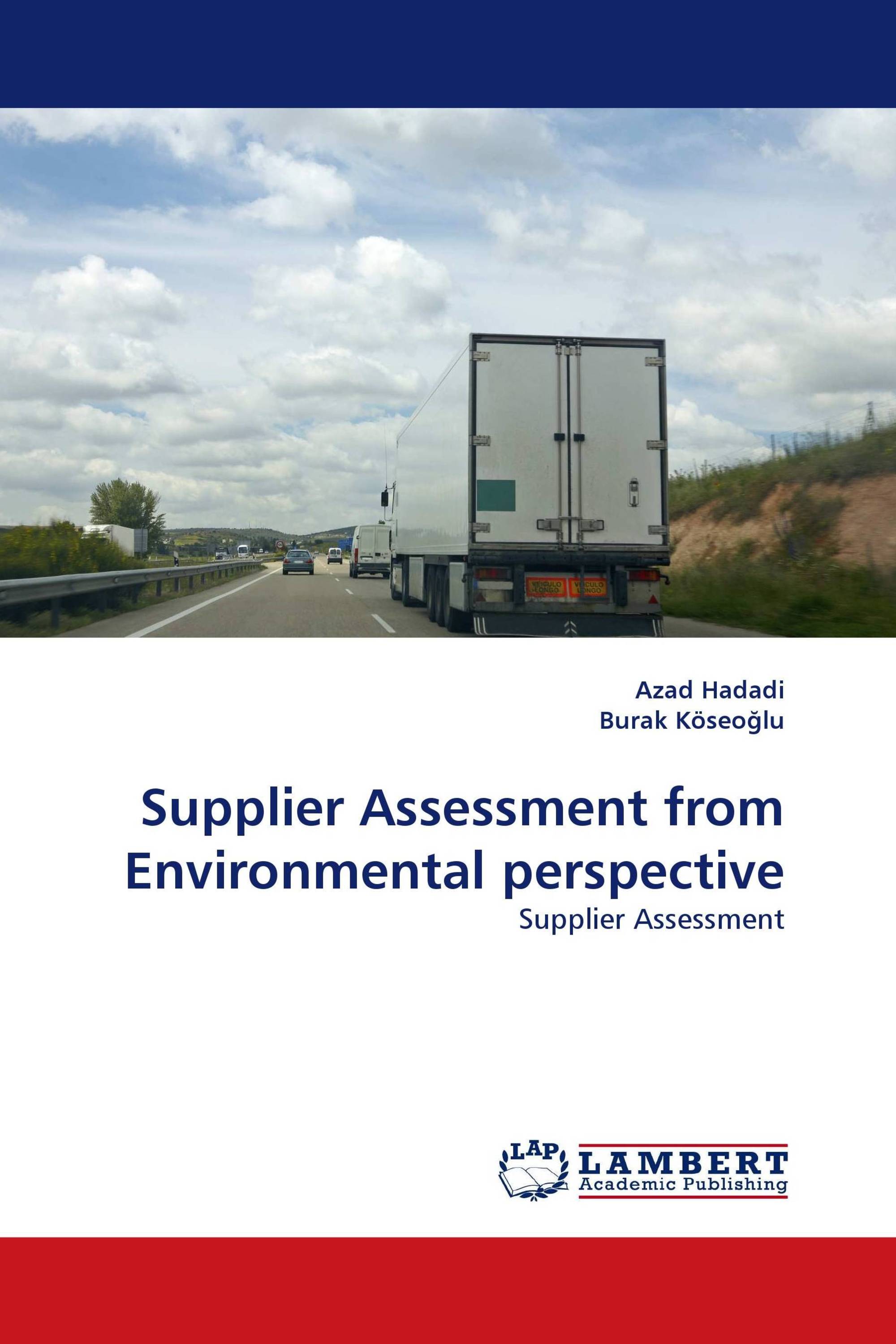 Supplier Assessment from Environmental perspective