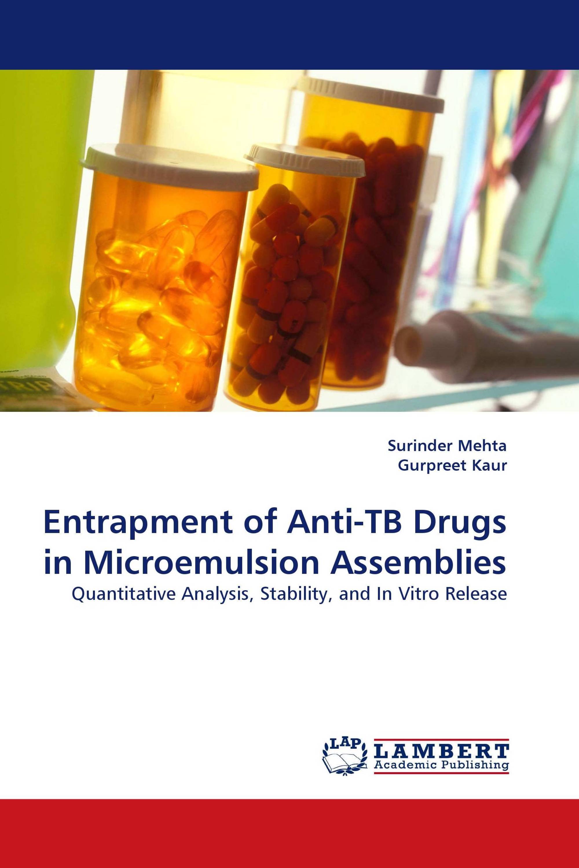 Entrapment of Anti-TB Drugs in Microemulsion Assemblies