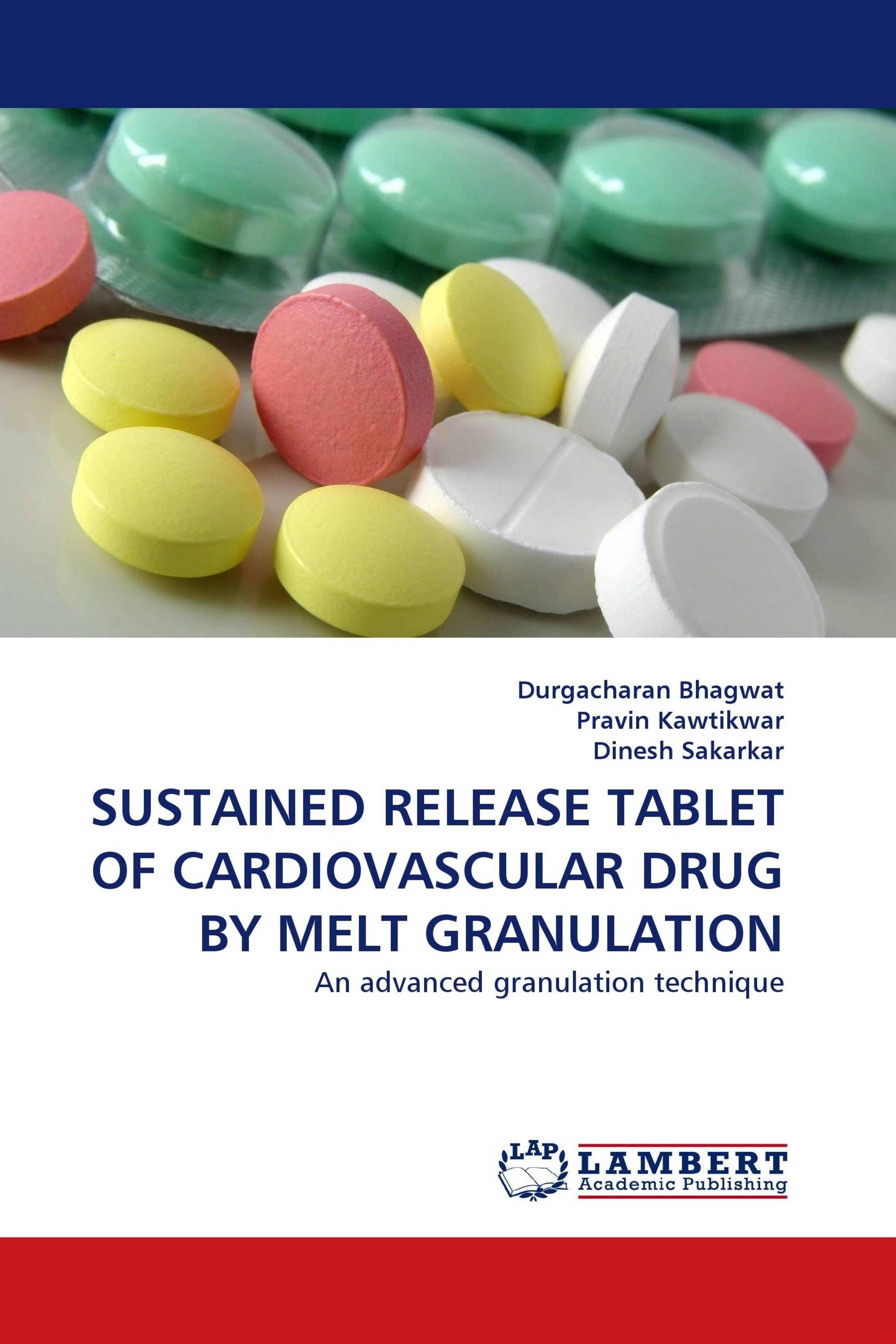 SUSTAINED RELEASE TABLET OF CARDIOVASCULAR DRUG BY MELT GRANULATION