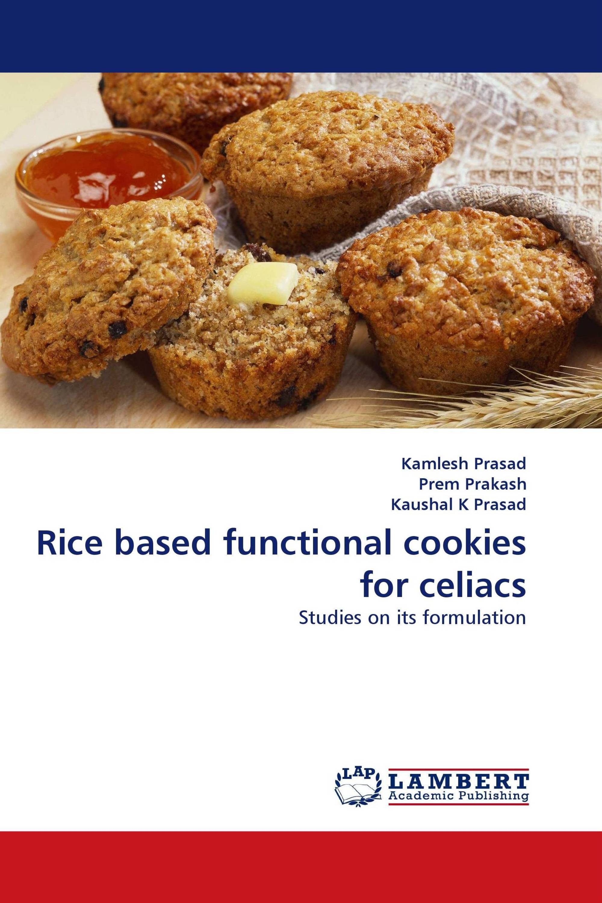 Rice based functional cookies for celiacs / 9783843387484