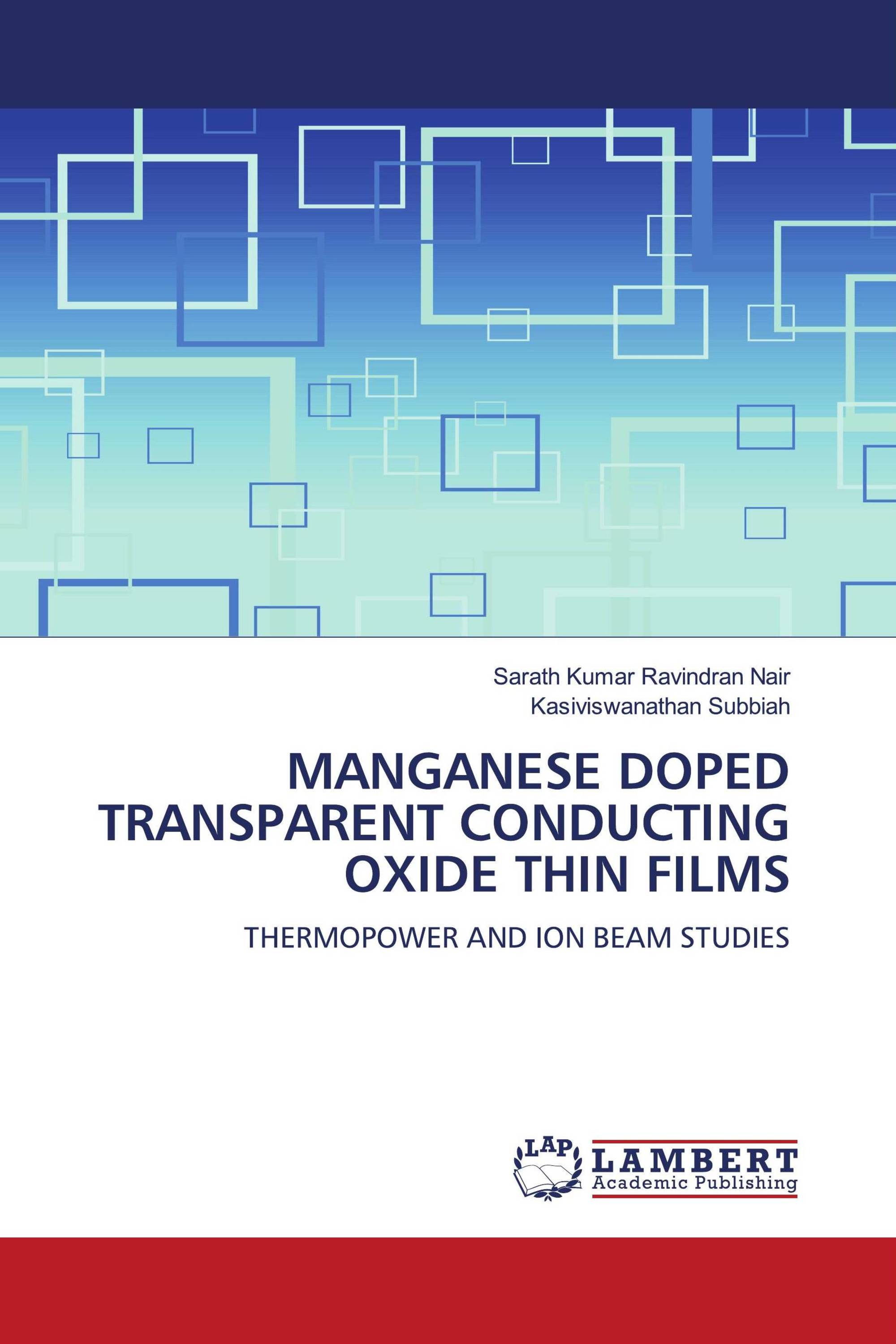 MANGANESE DOPED TRANSPARENT CONDUCTING OXIDE THIN FILMS