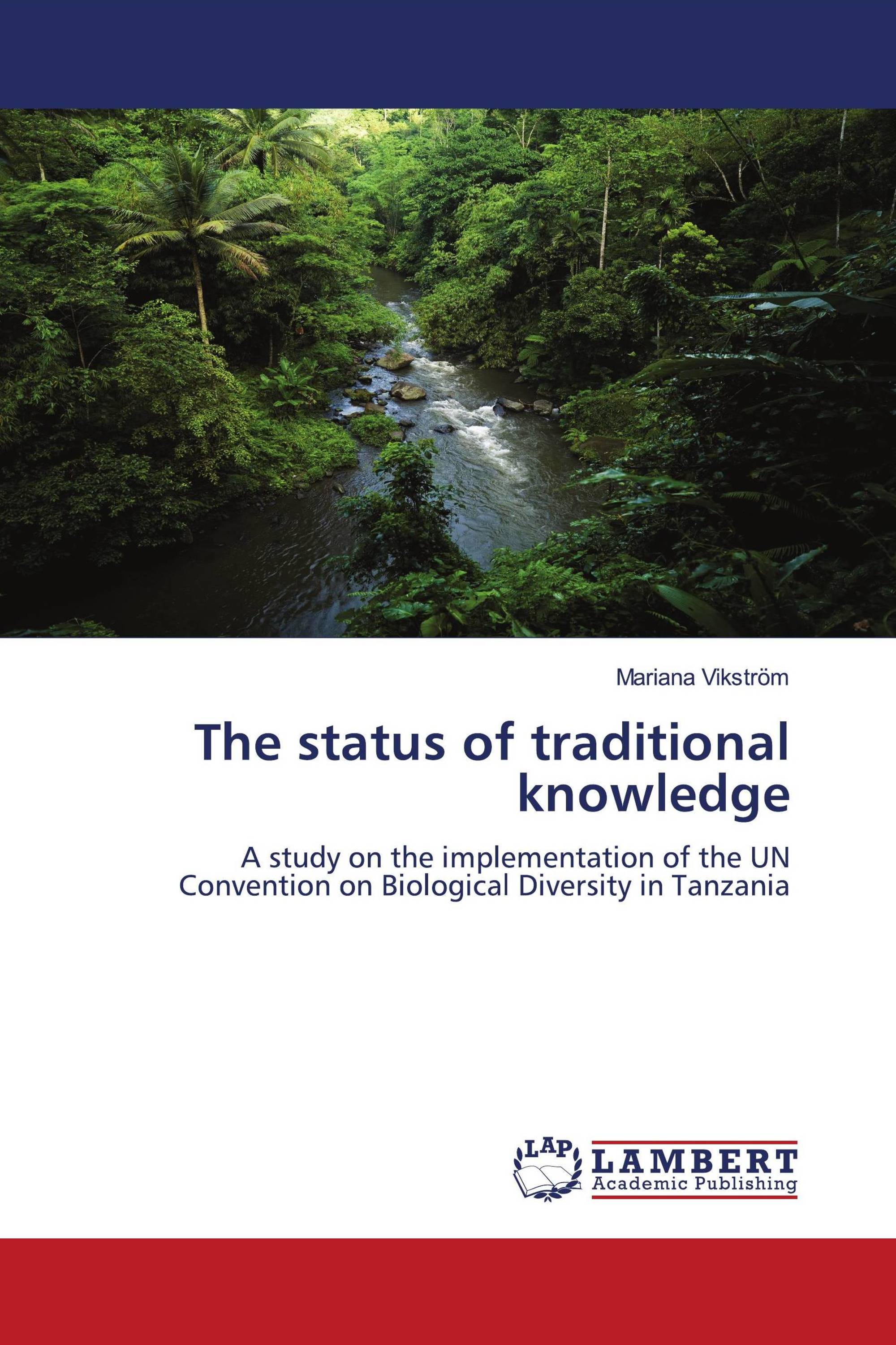 The status of traditional knowledge