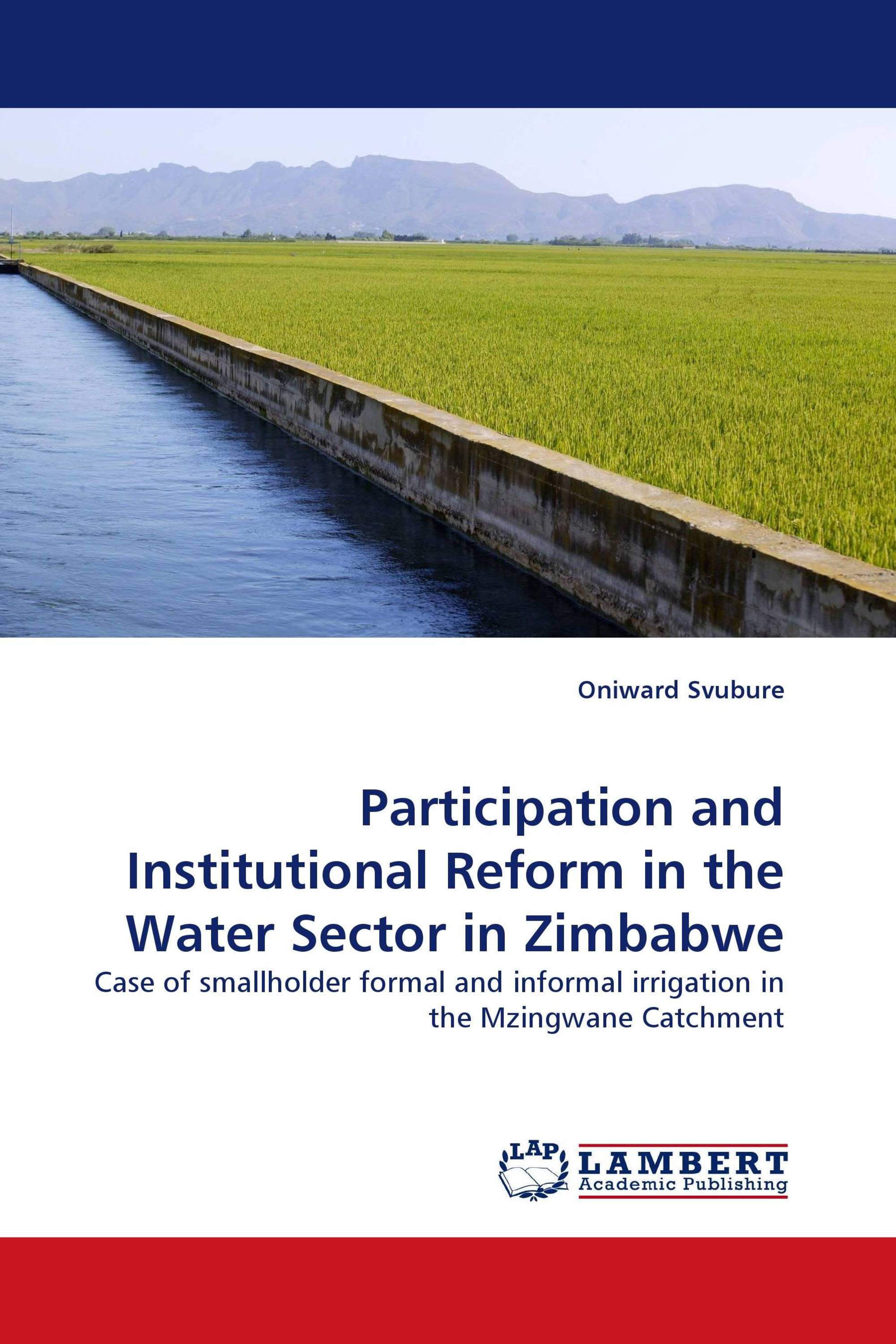 Participation and Institutional Reform in the Water Sector in Zimbabwe