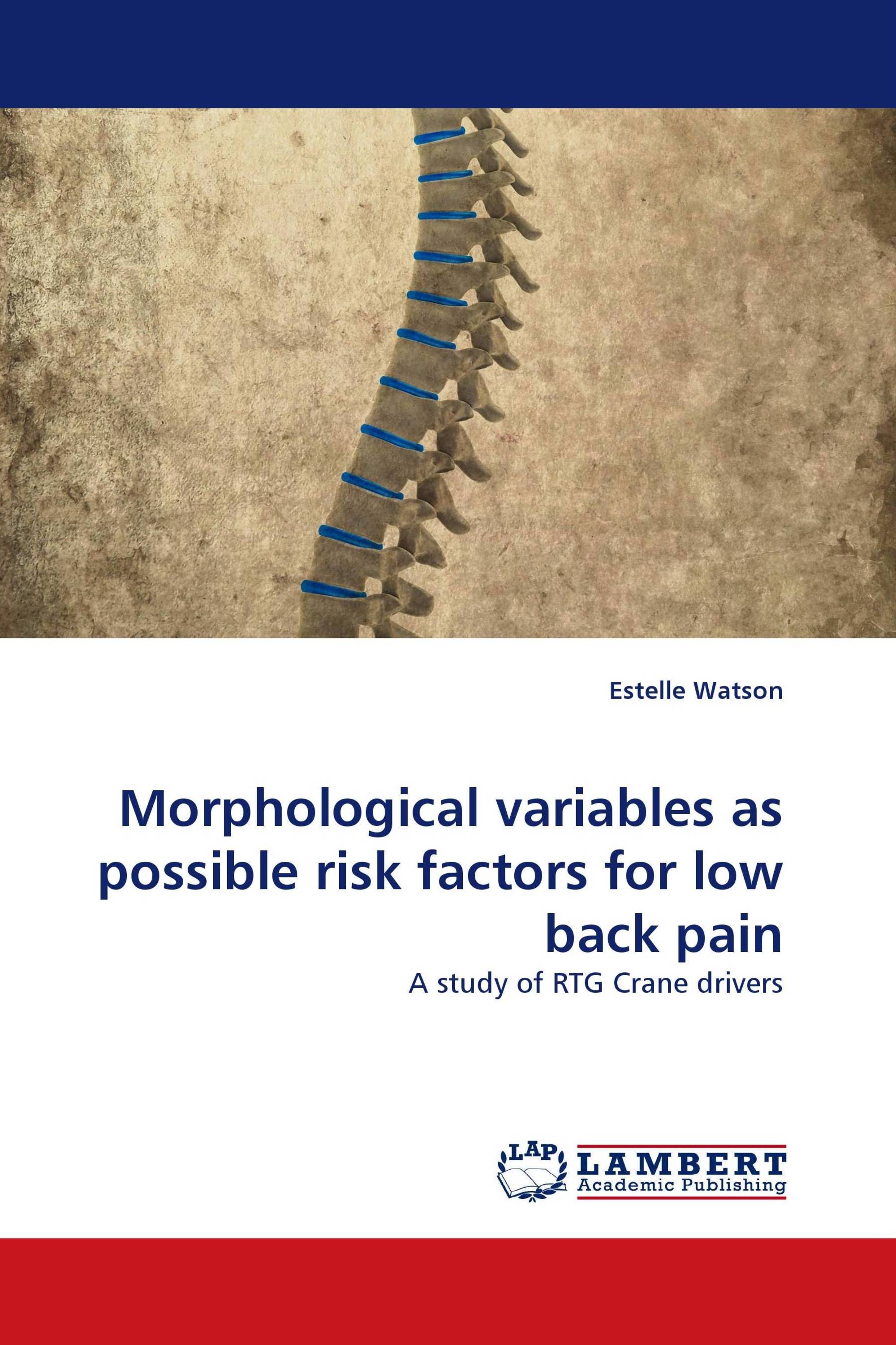 Morphological variables as possible risk factors for low back pain