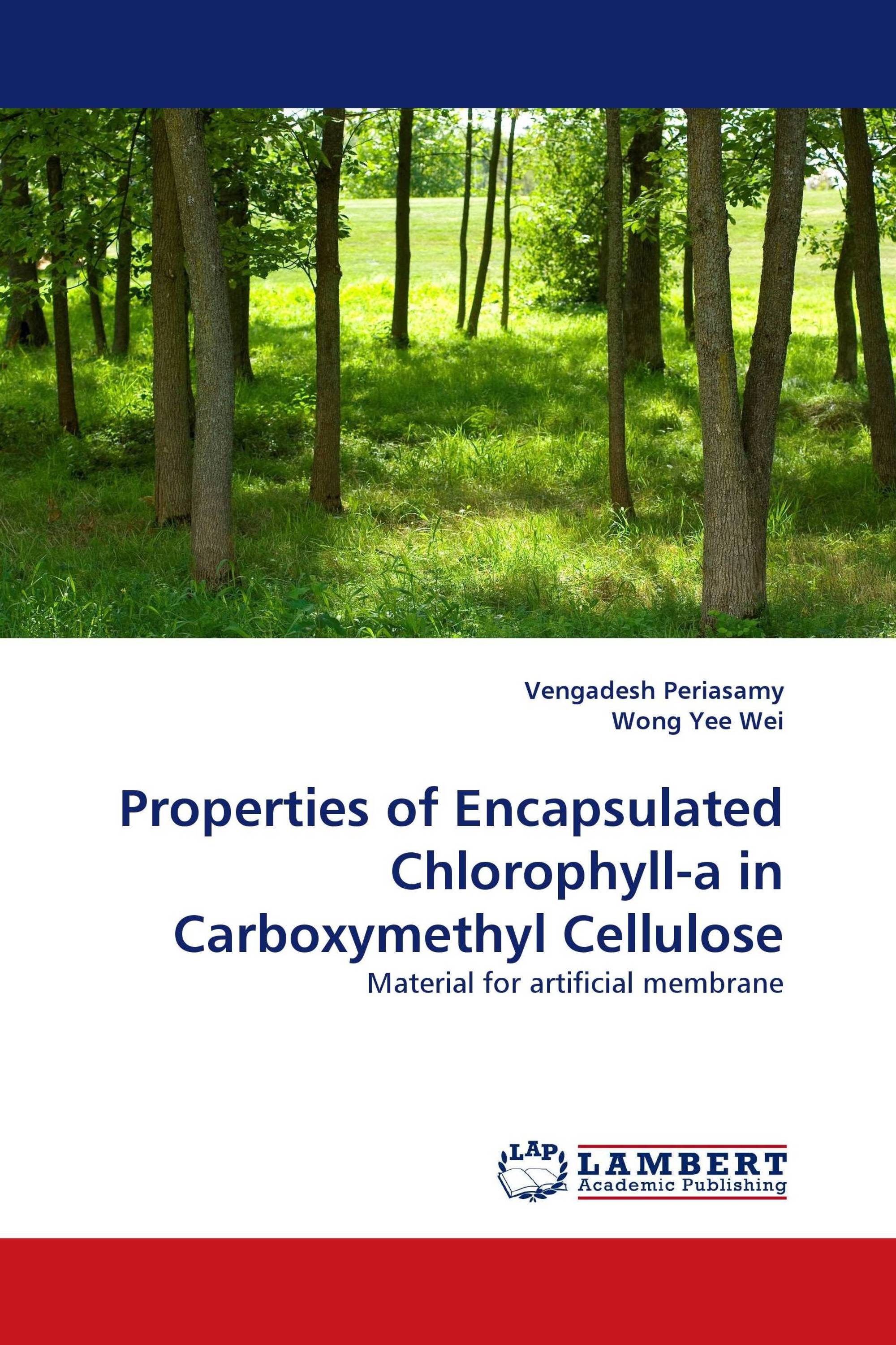 Properties of Encapsulated Chlorophyll-a in Carboxymethyl Cellulose