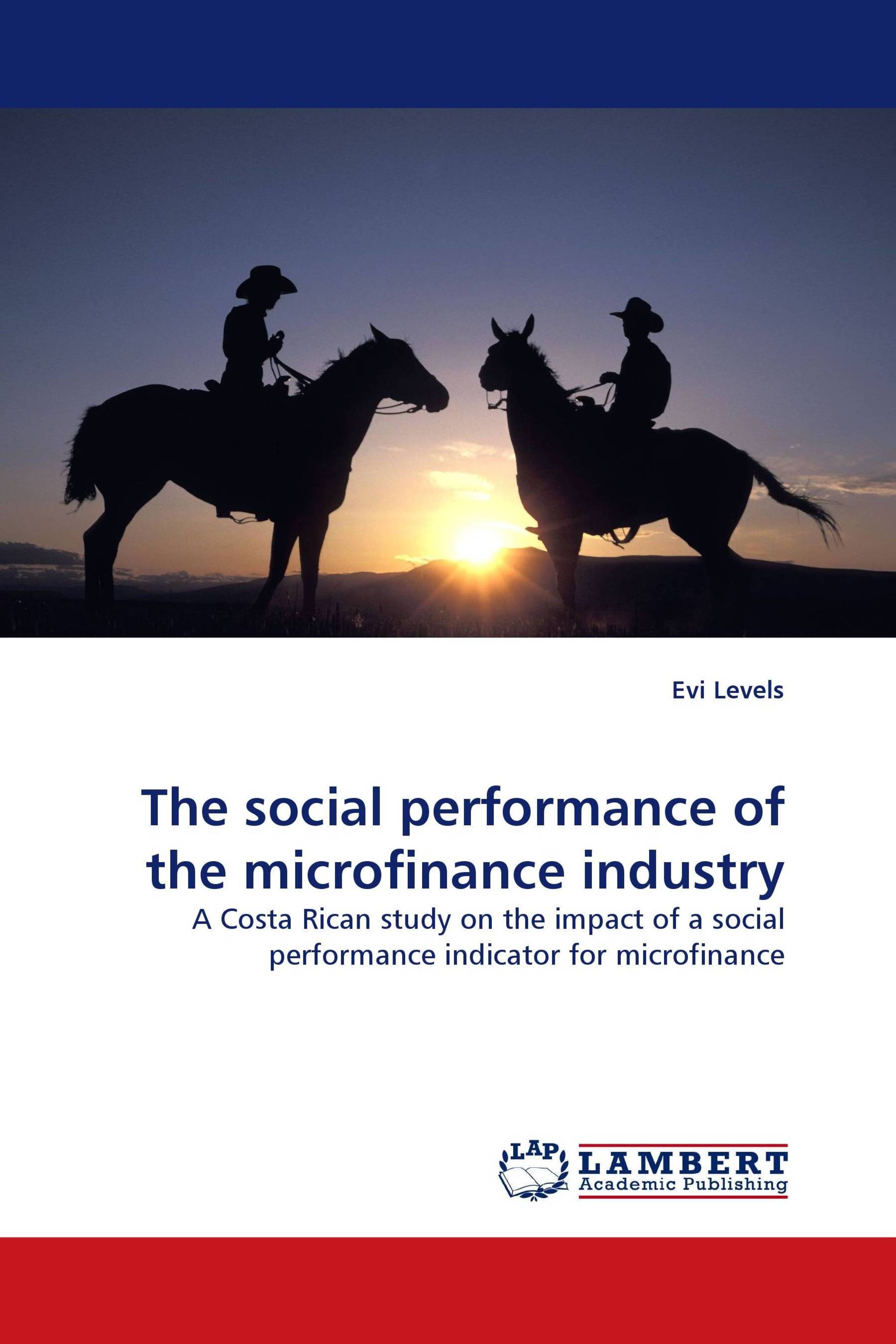 The social performance of the microfinance industry