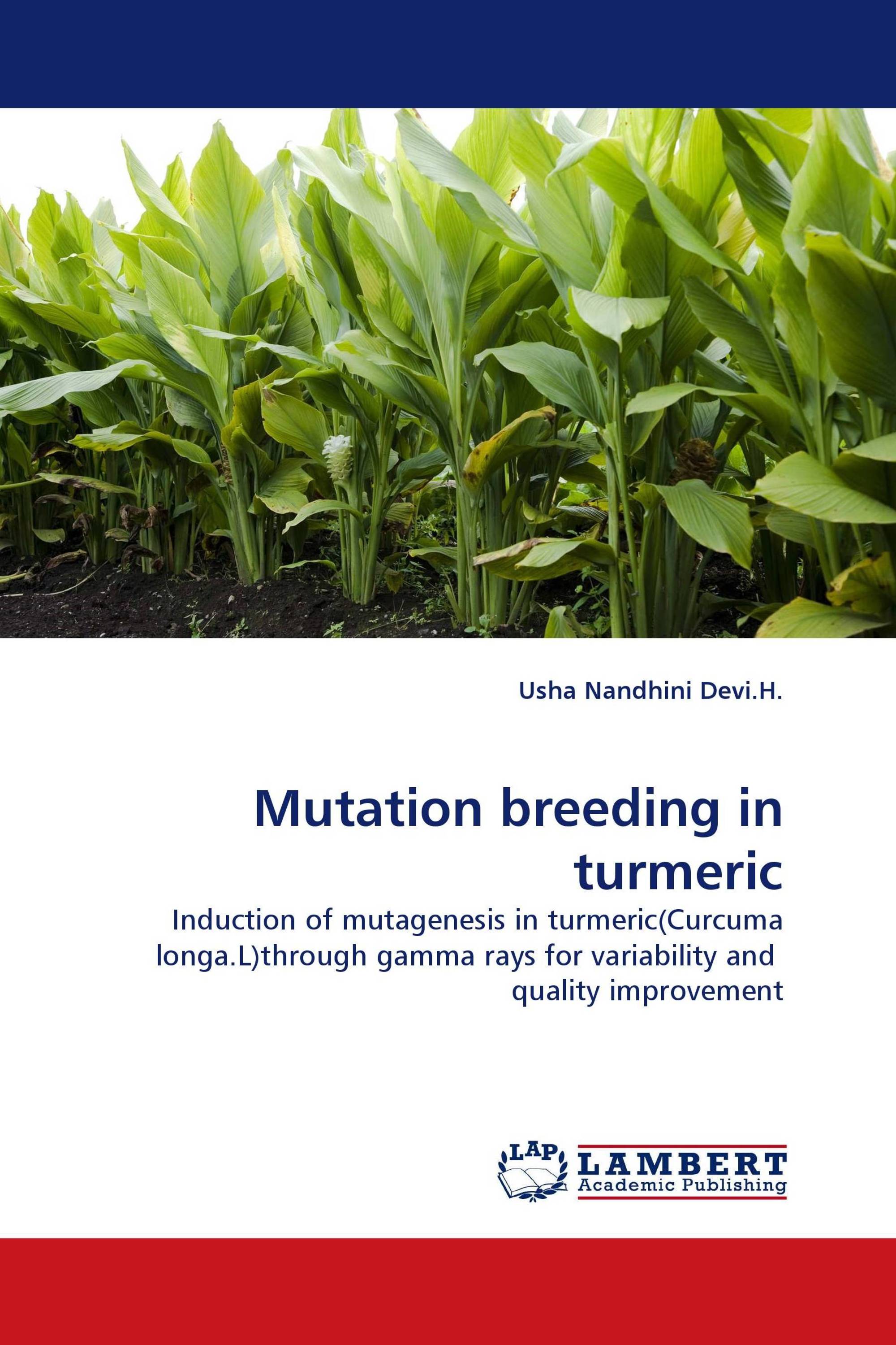 Mutation breeding in turmeric