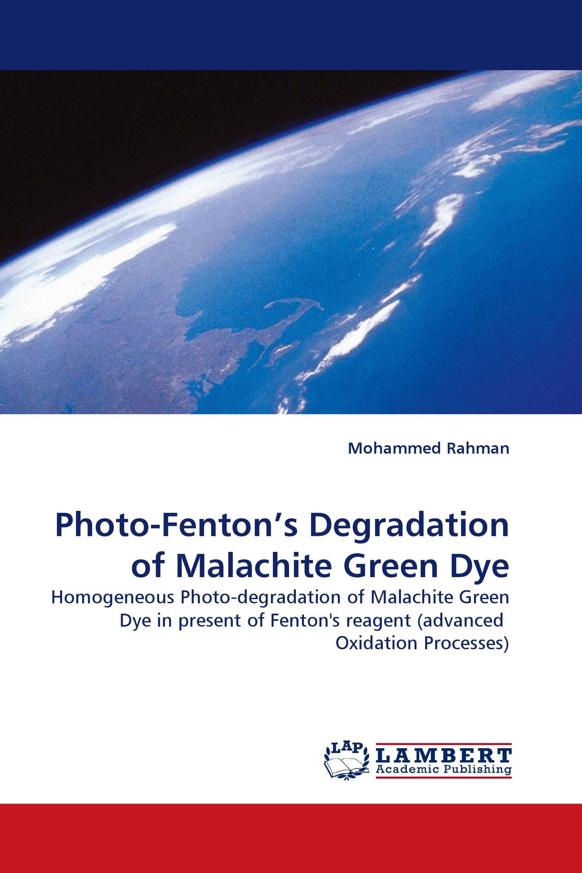 Photo-Fenton's Degradation of Malachite Green Dye