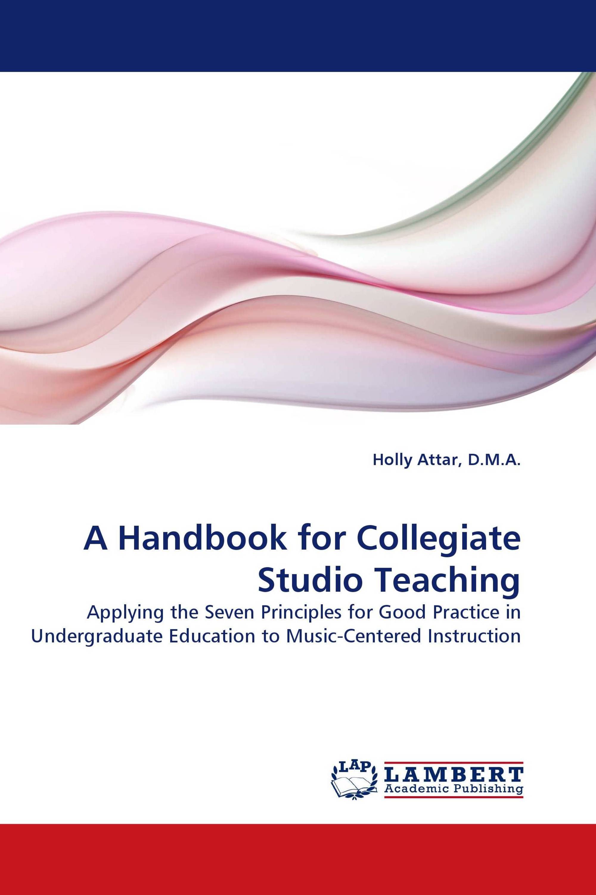 A Handbook for Collegiate Studio Teaching