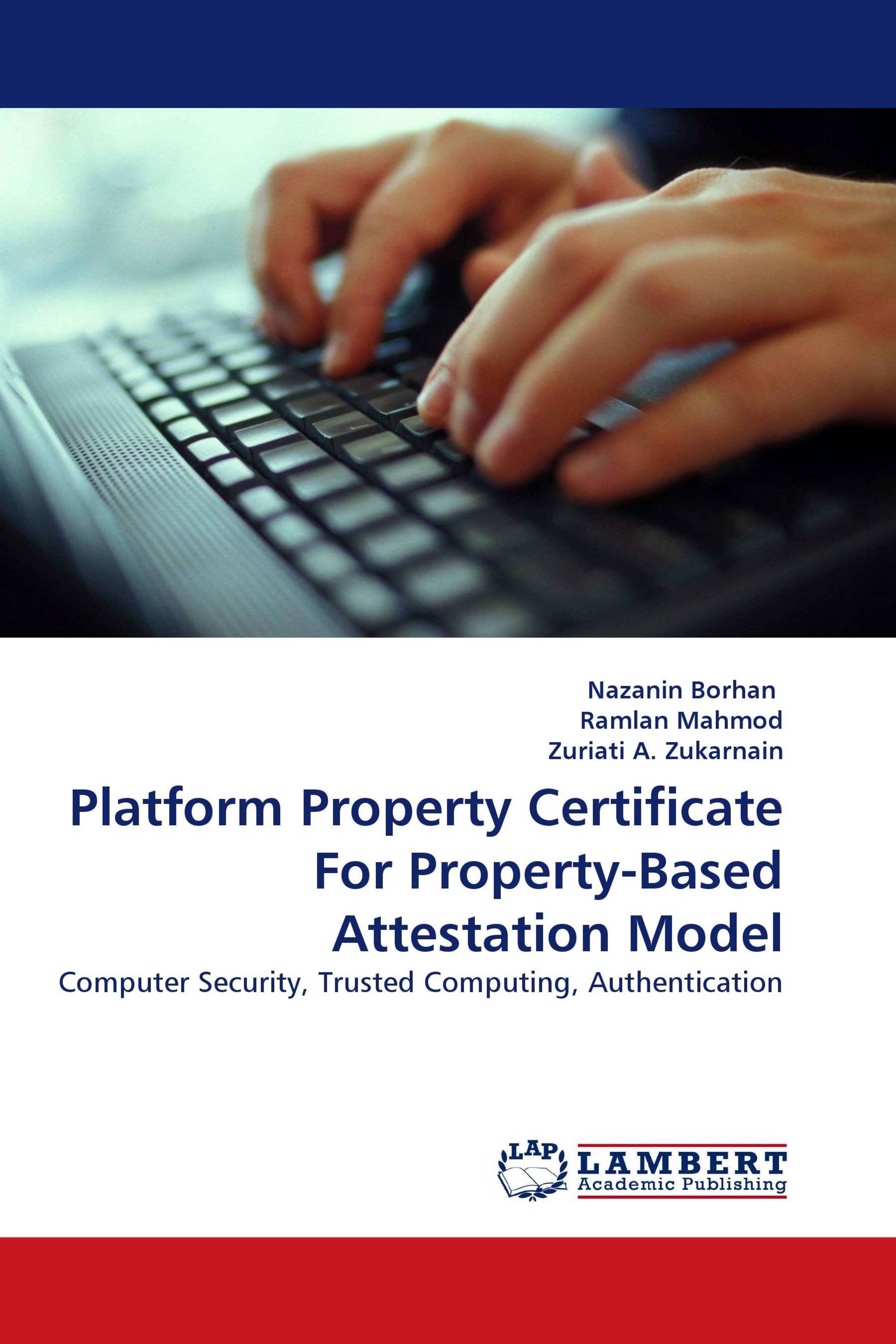 Platform Property Certificate For Property-Based Attestation Model